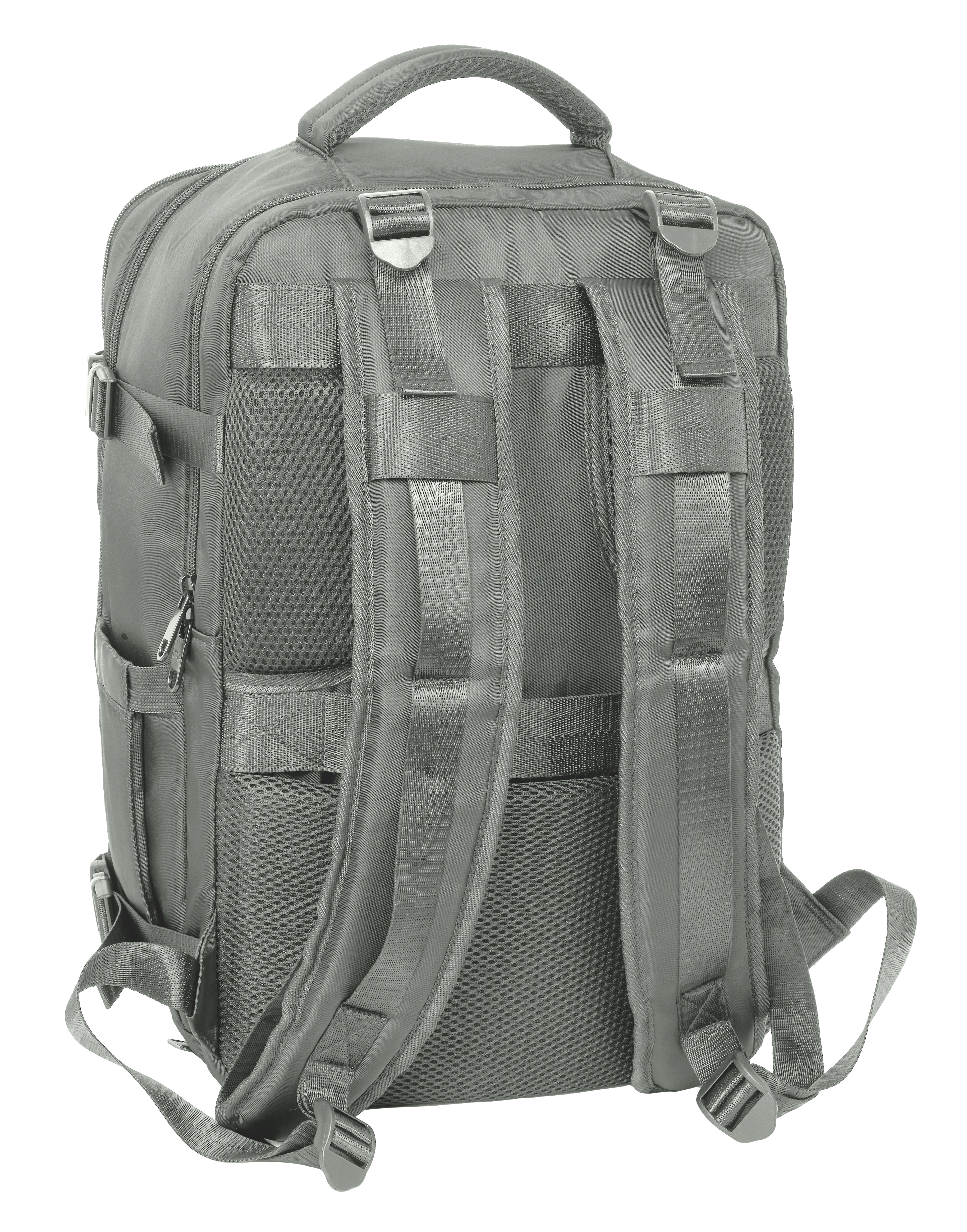 Mochila viaje cabina portátil 15,6'' Real Madrid Gris-2