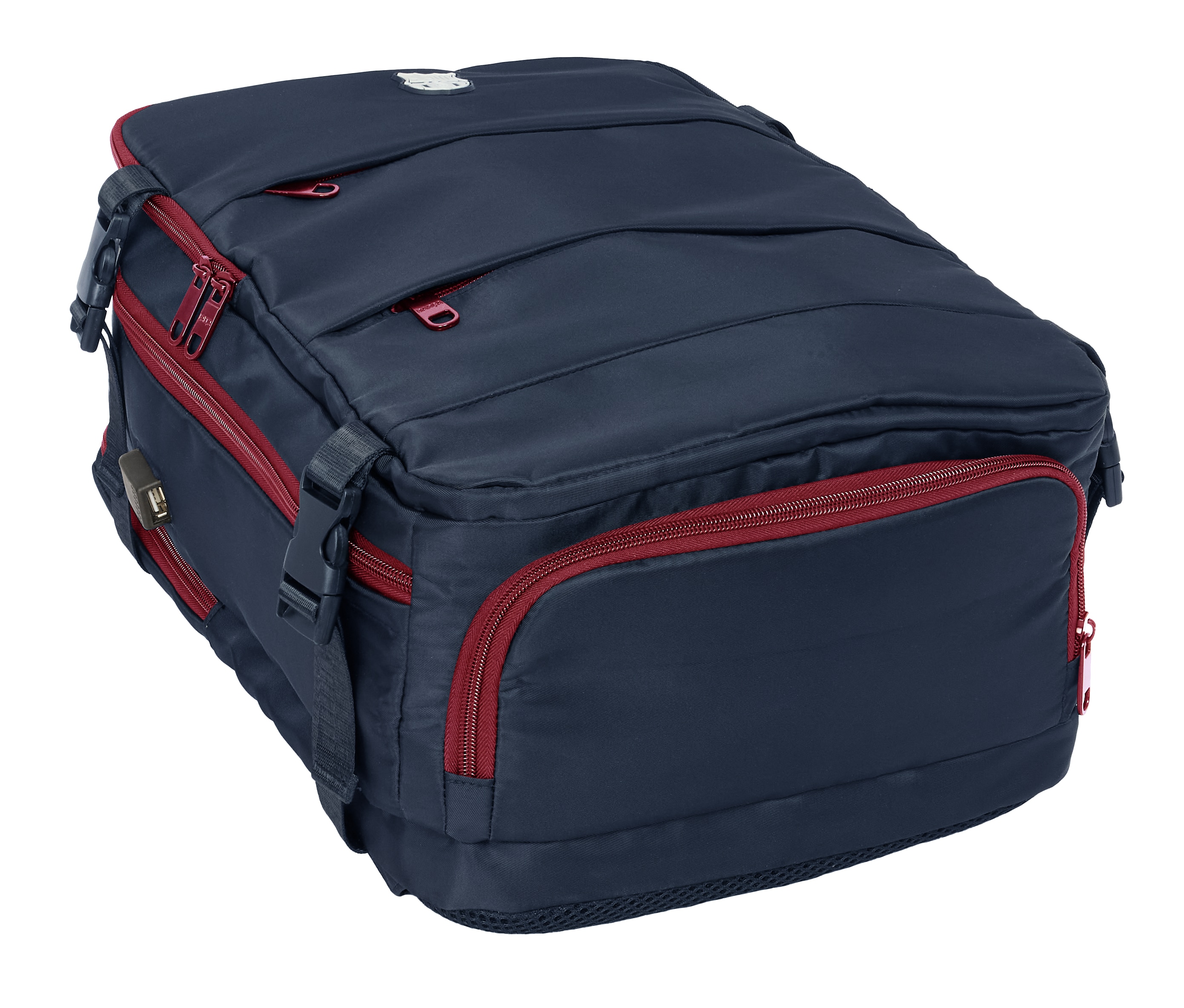 Mochila viaje cabina portátil 15,6'' F.C. Barcelona Azul marino-8