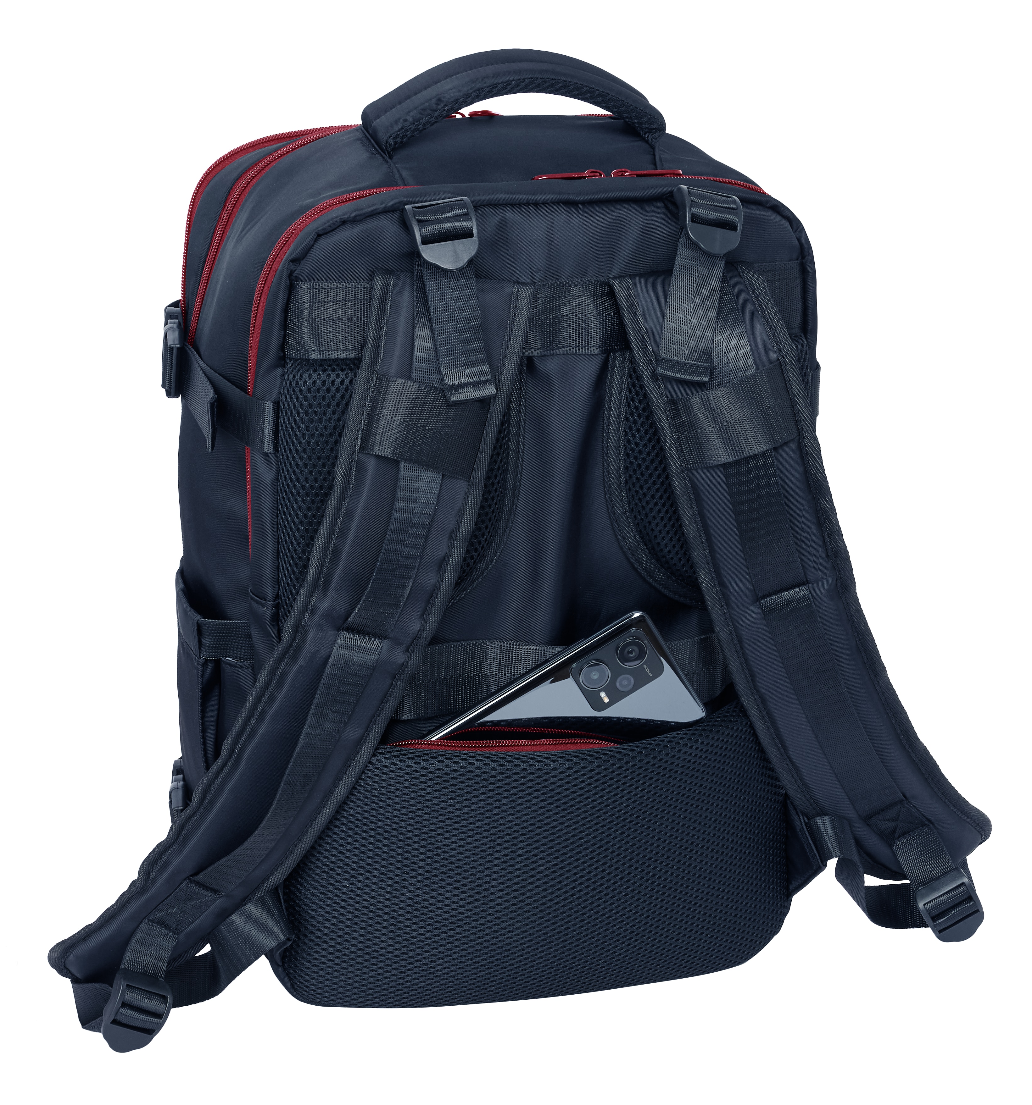 Mochila viaje cabina portátil 15,6'' F.C. Barcelona Azul marino-10