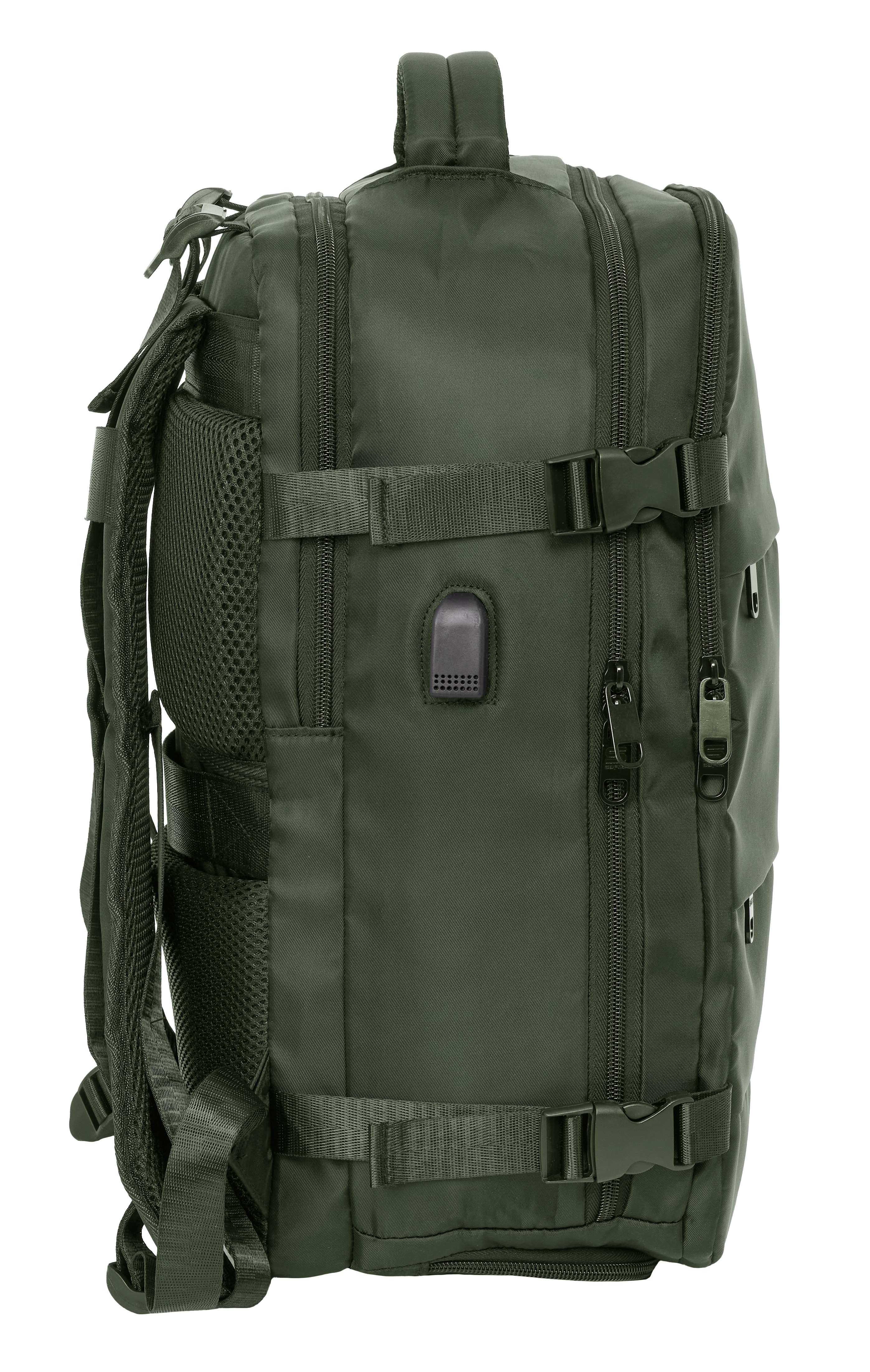 Mochila portátil de viagem Safta de 15,6'' Verde-3
