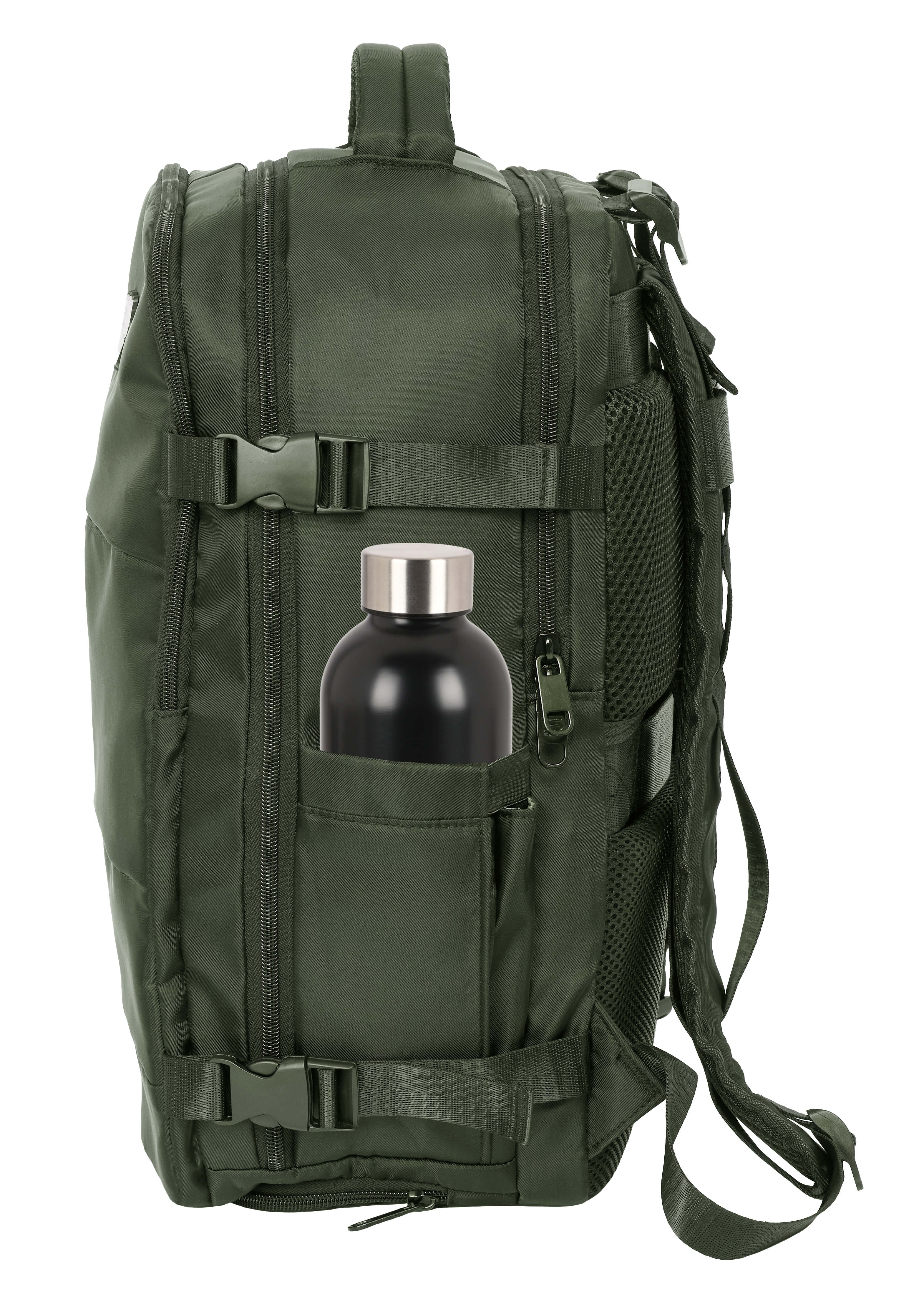 Mochila portátil de viagem Safta de 15,6'' Verde-4