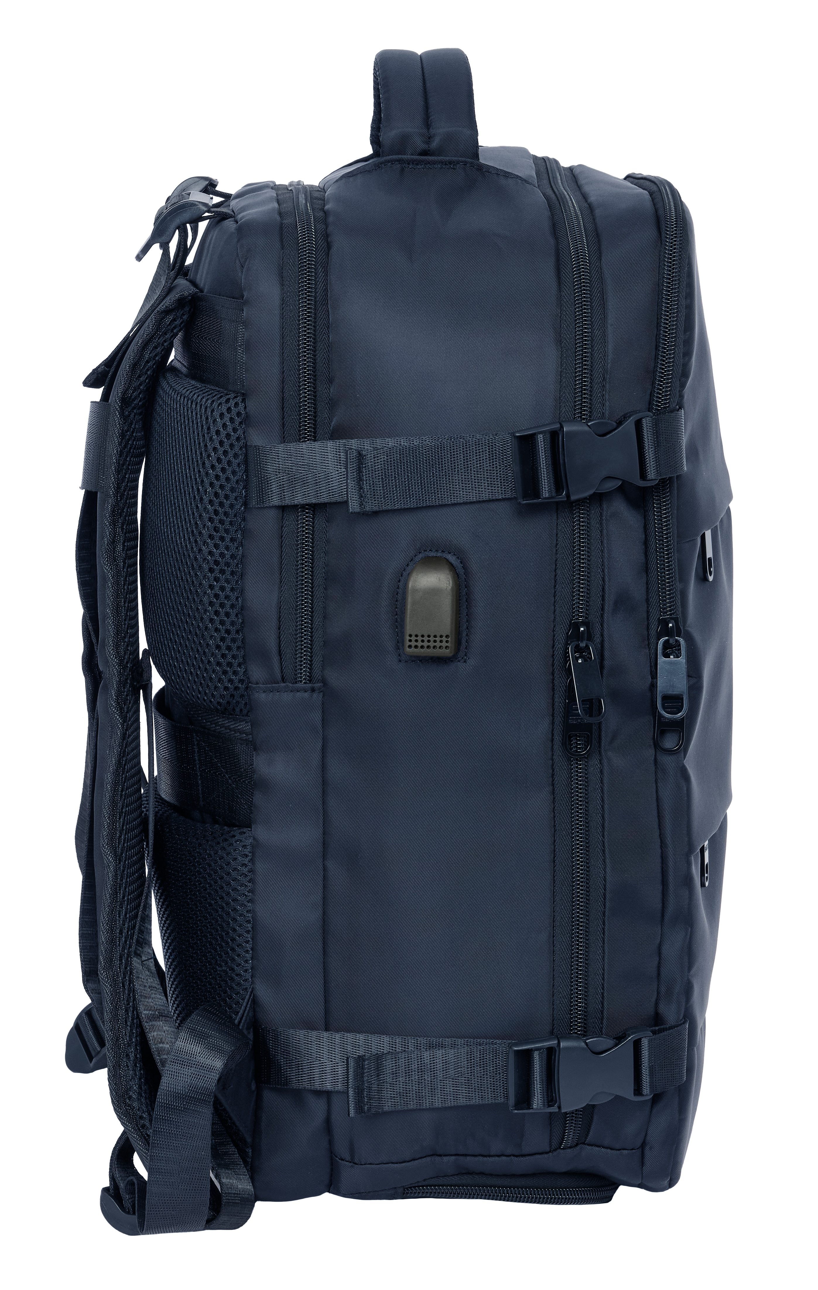 Mochila viaje cabina portátil 15,6'' Safta Azul marino-3