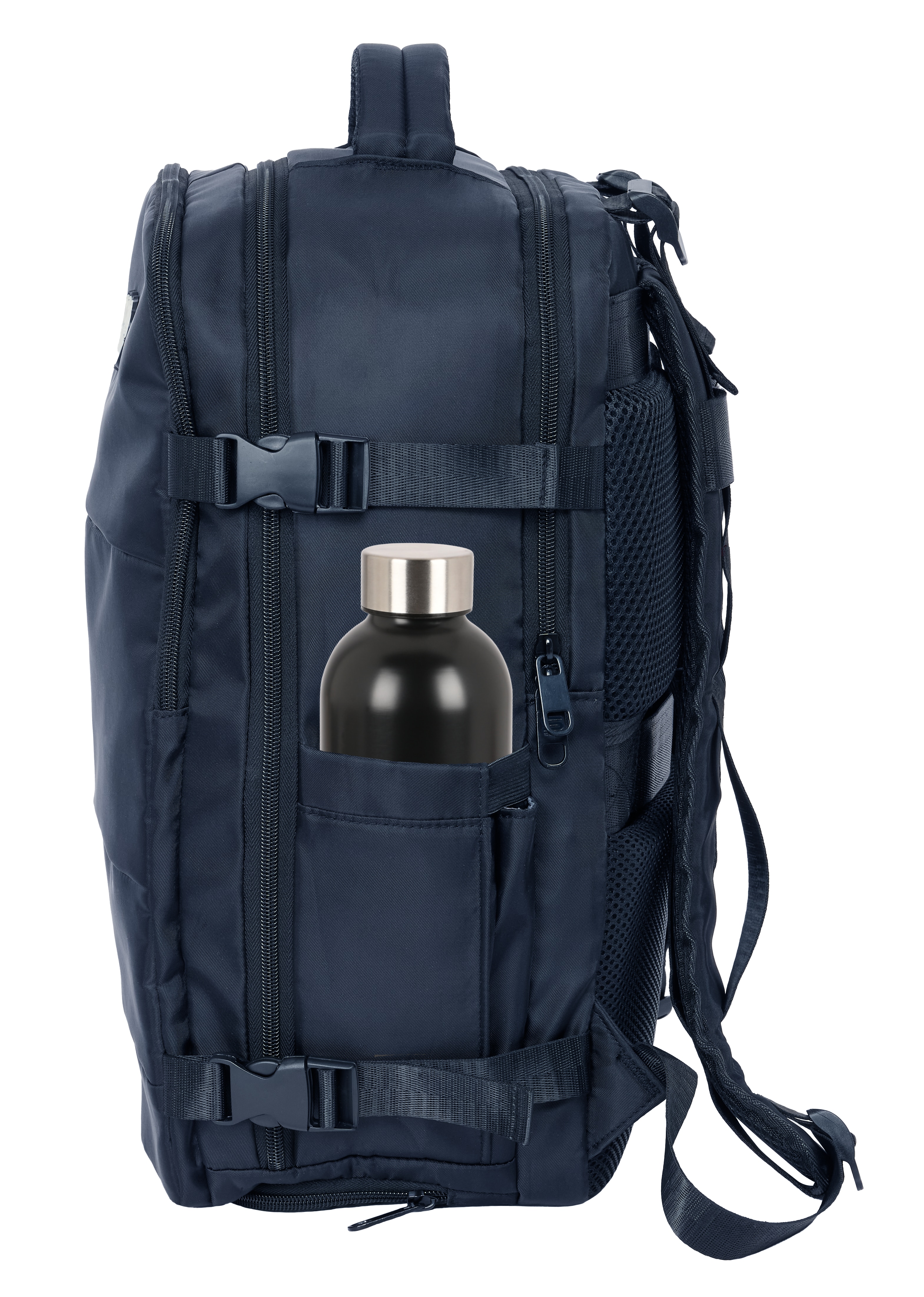 Mochila viaje cabina portátil 15,6'' Safta Azul marino-4