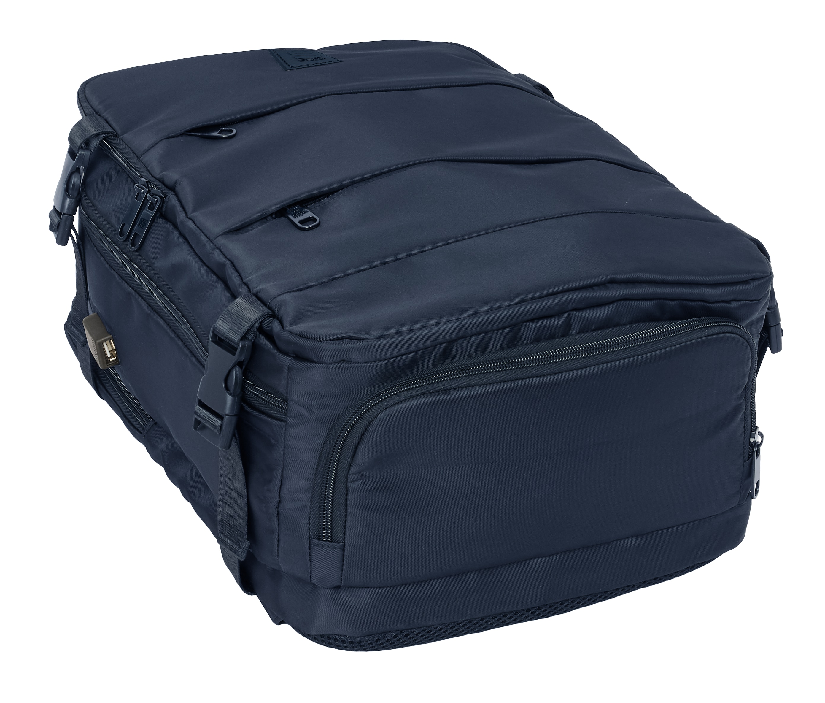 Mochila viaje cabina portátil 15,6'' Safta Azul marino-8