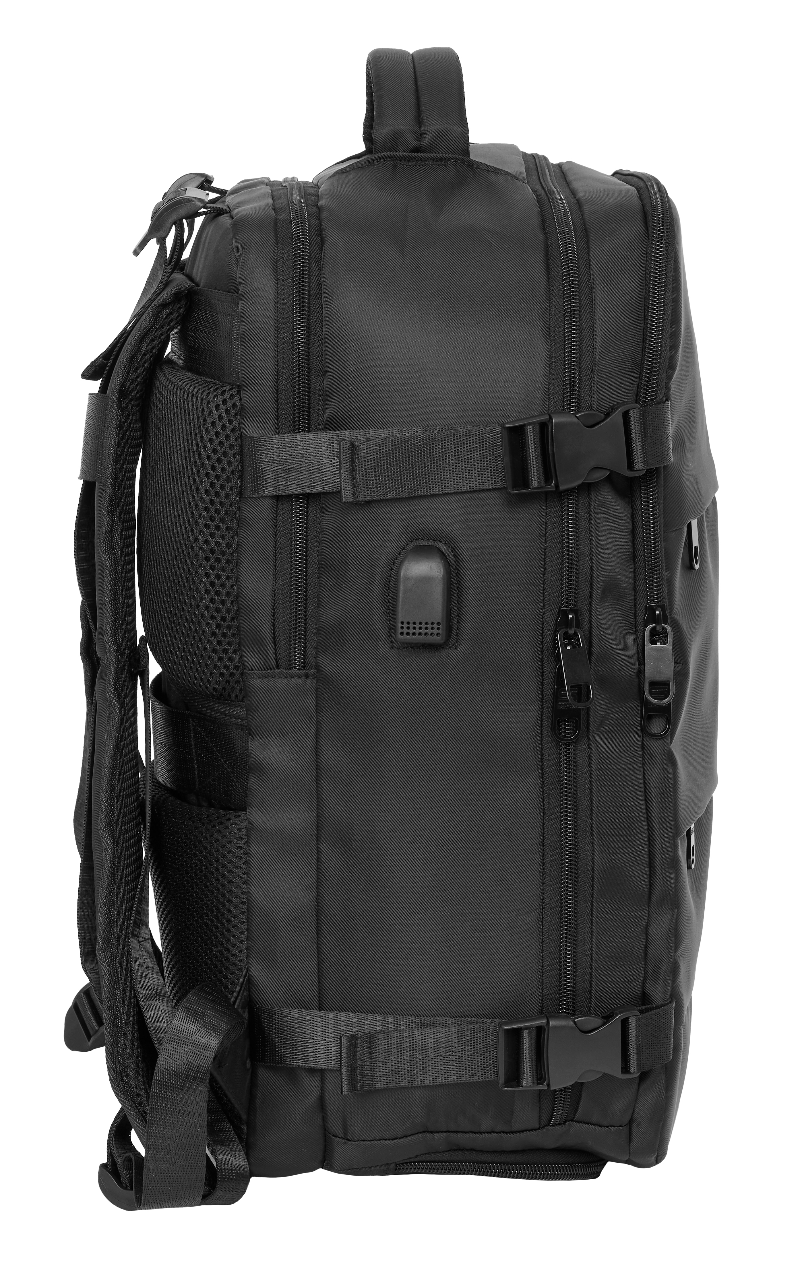 Mochila viaje cabina portátil 15,6'' Safta Negro-3