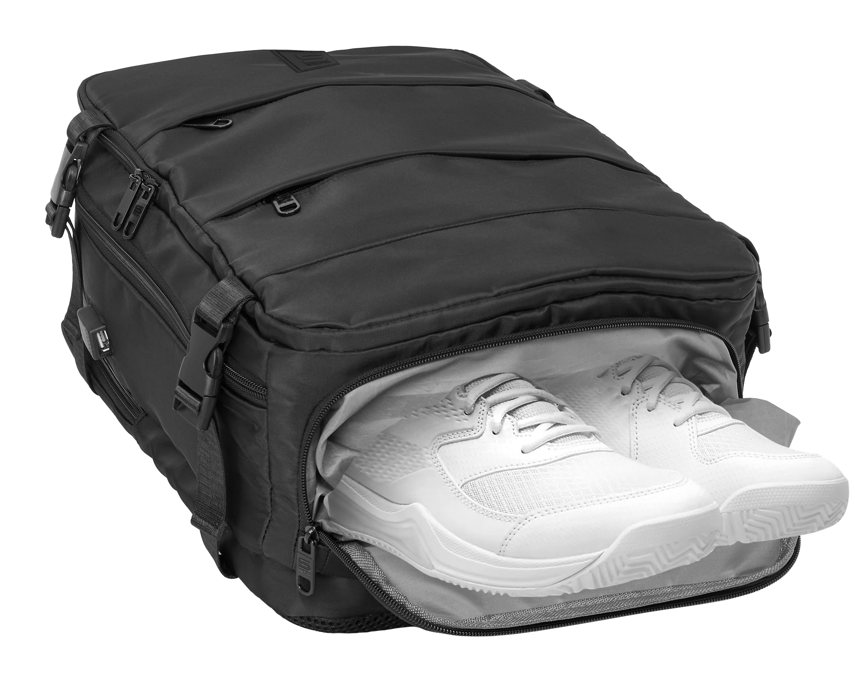 Mochila viaje cabina portátil 15,6'' Safta Negro-9