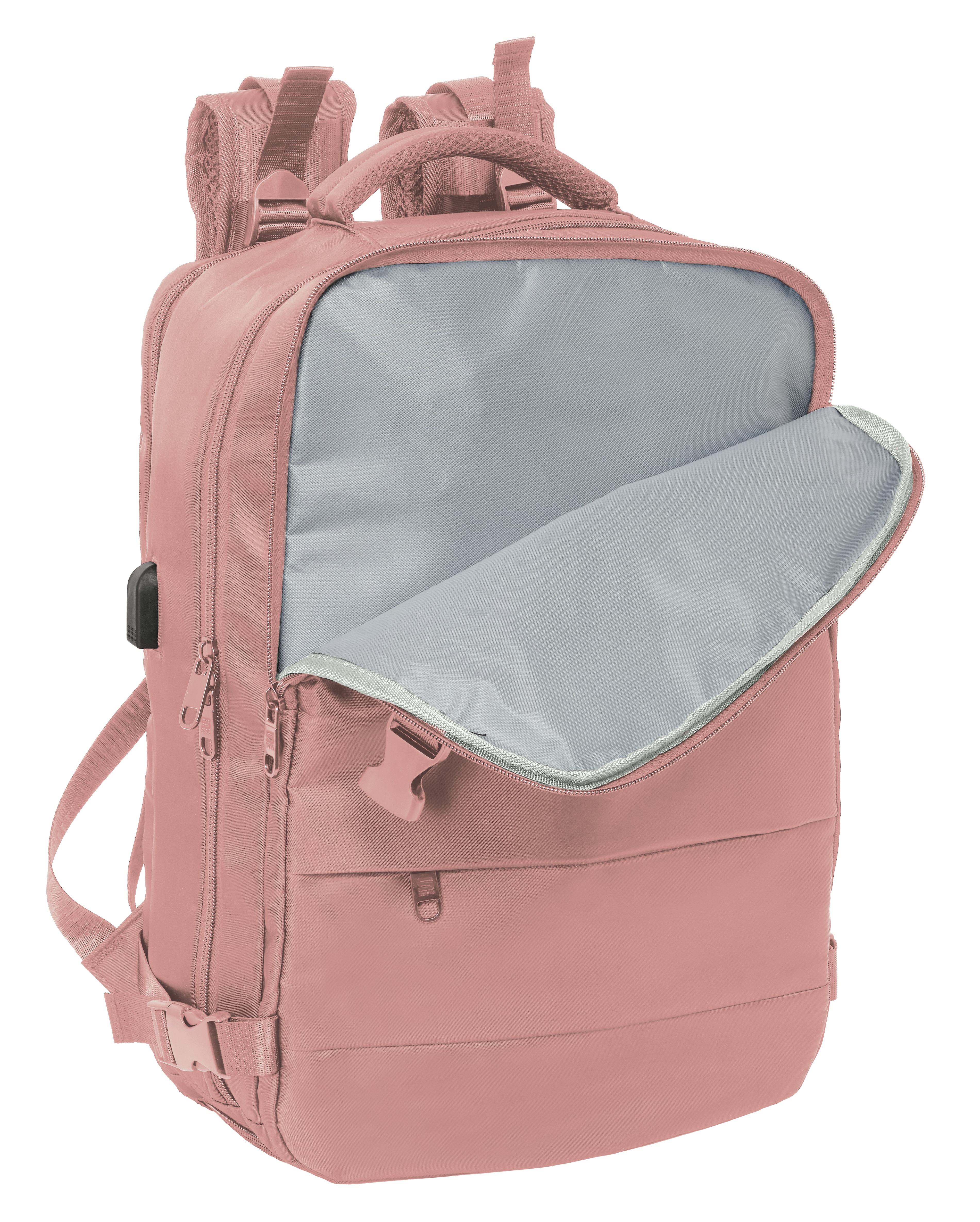 Mochila viaje cabina portátil 15,6'' Safta Rosa-5