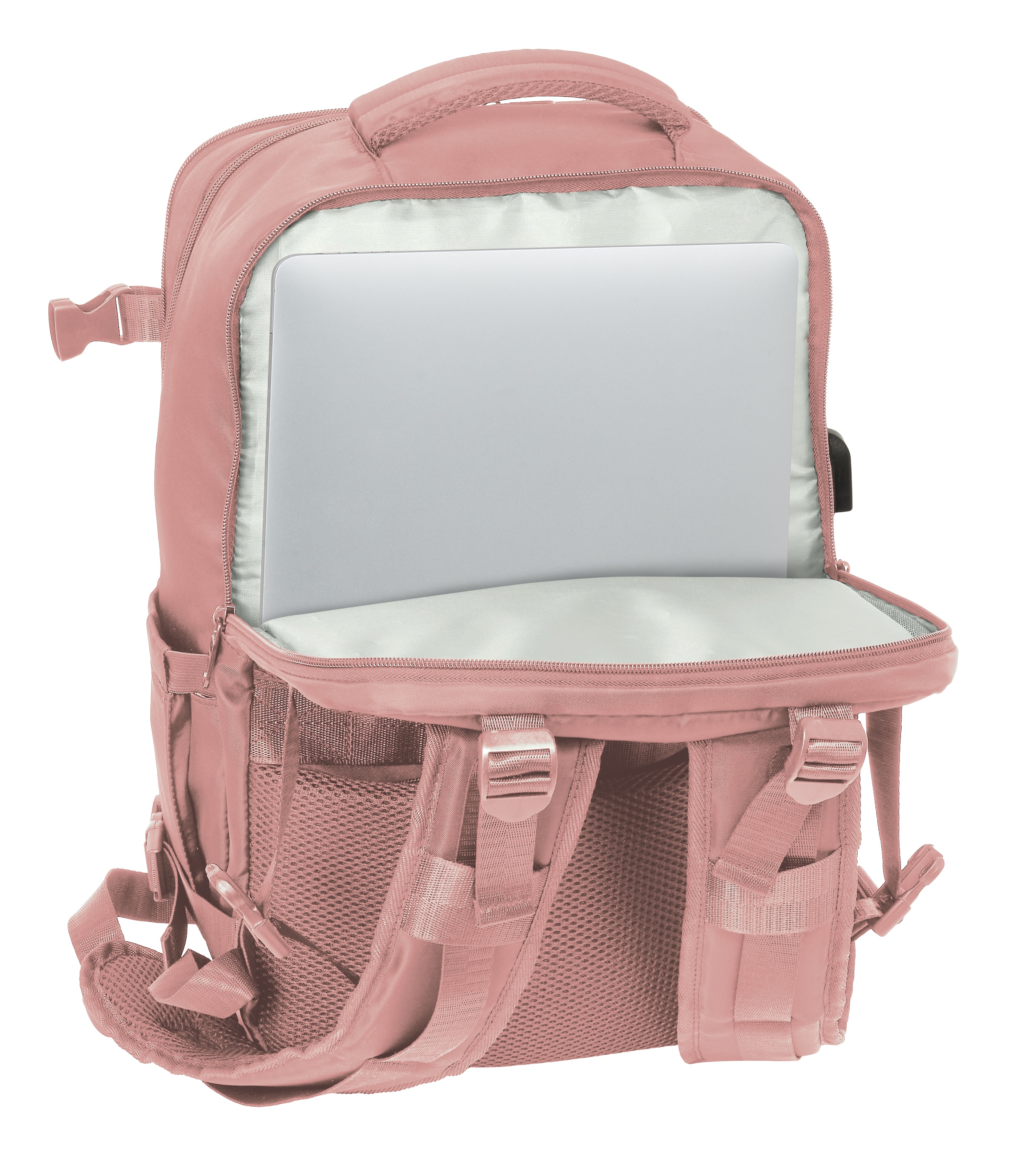 Mochila viaje cabina portátil 15,6'' Safta Rosa-7