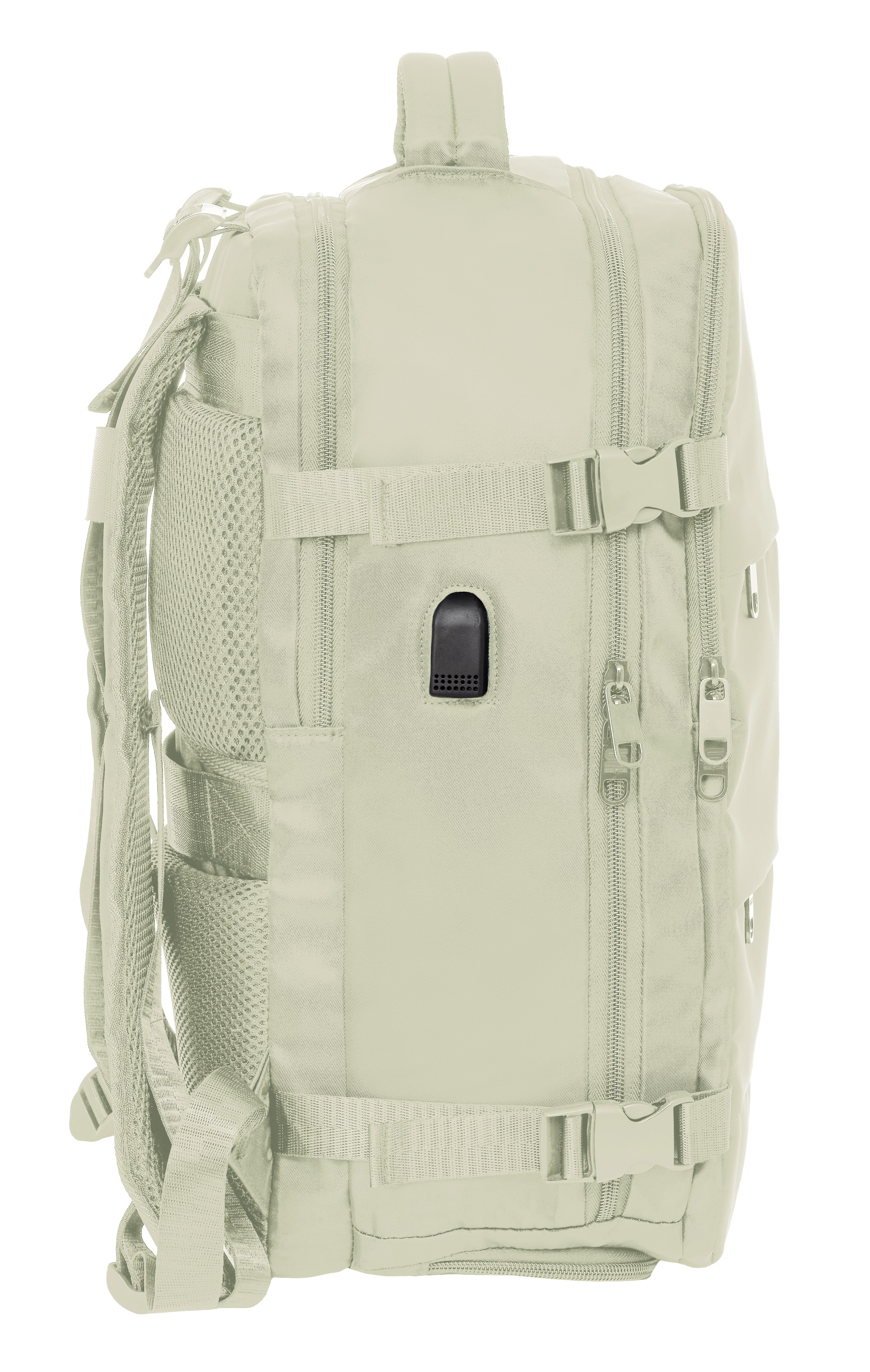 Mochila viaje cabina portátil 15,6'' Safta Beige-3