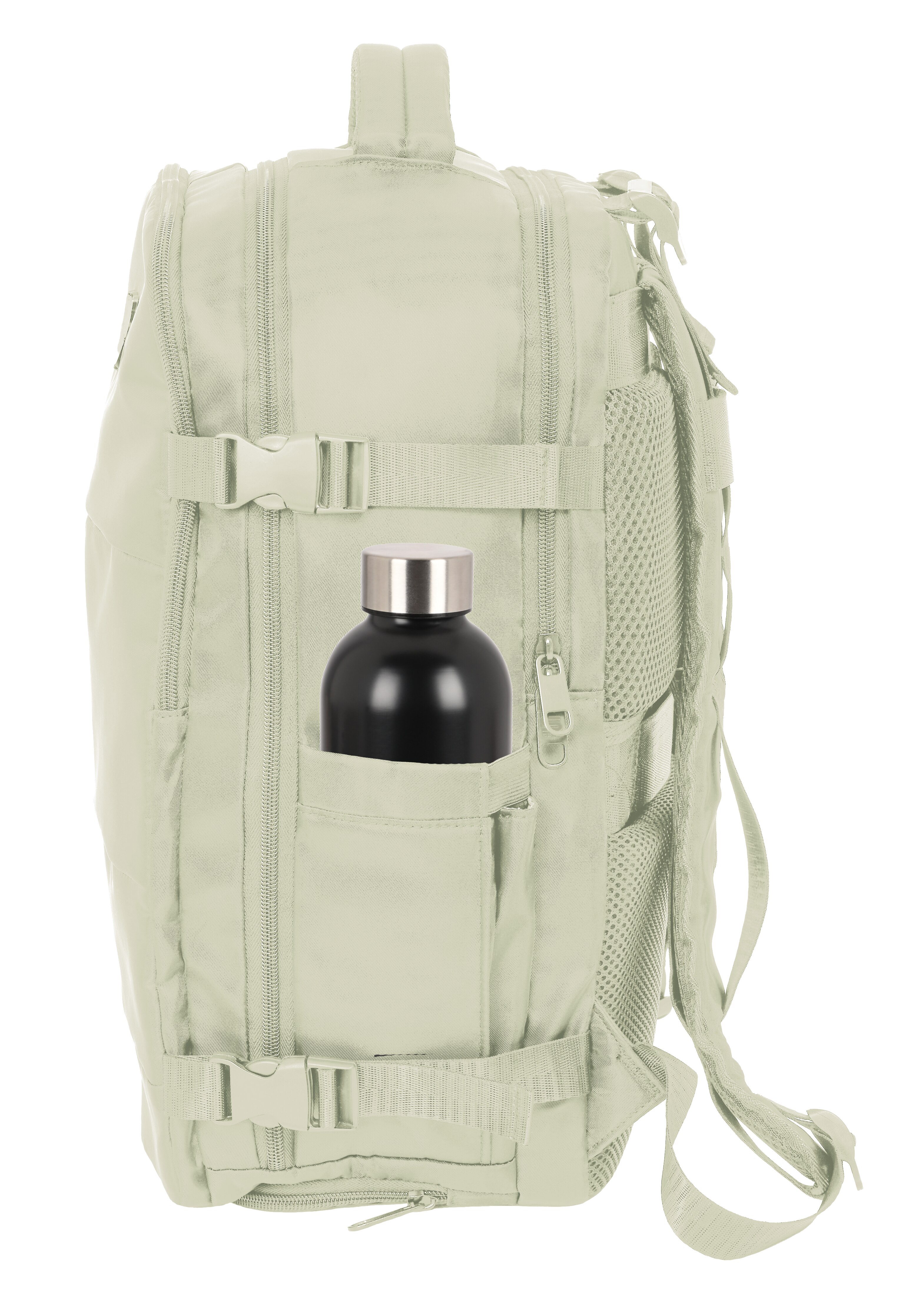 Mochila viaje cabina portátil 15,6'' Safta Beige-4