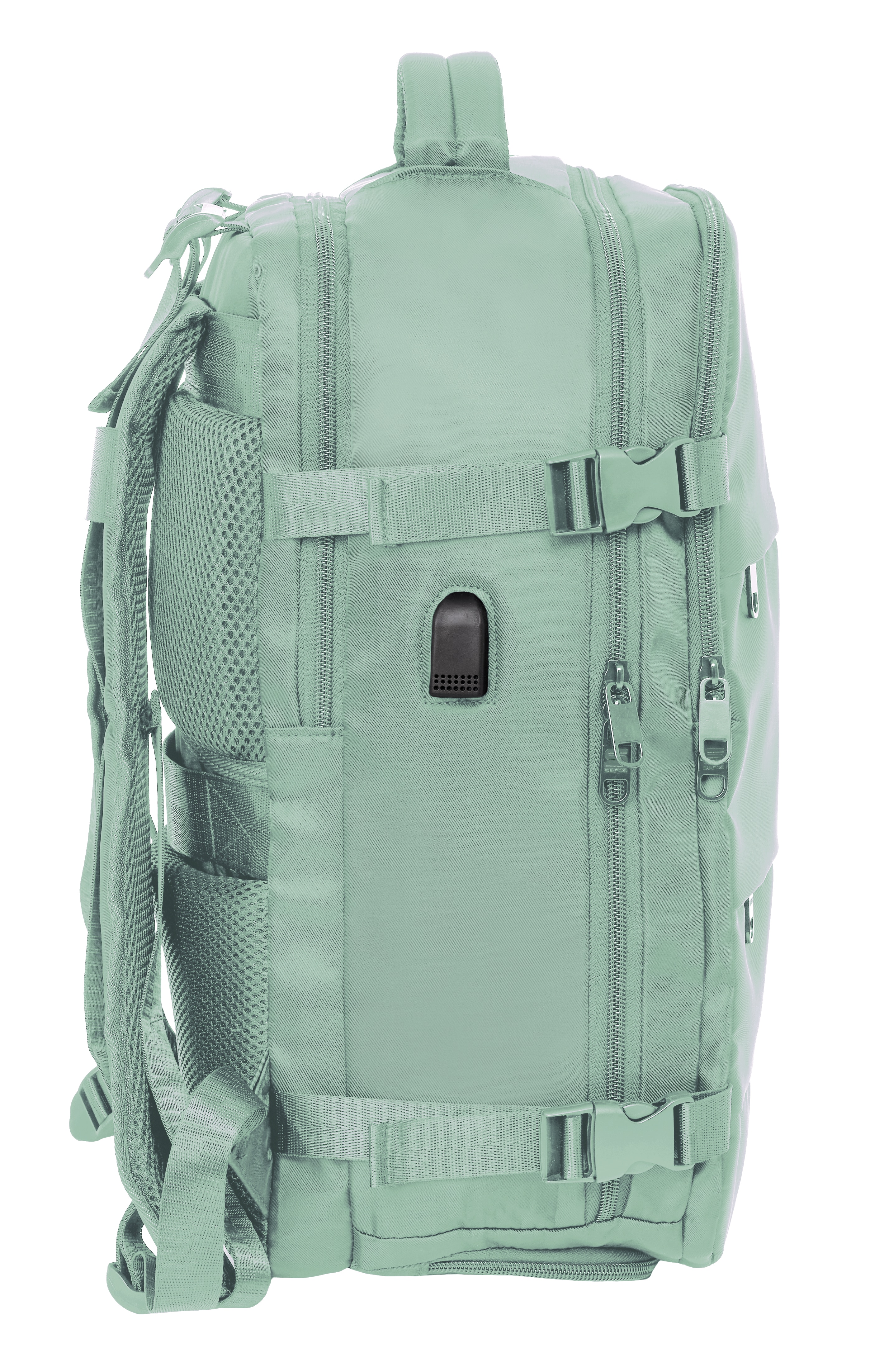 Mochila viaje cabina portátil 15,6'' Safta Aguamarina-3
