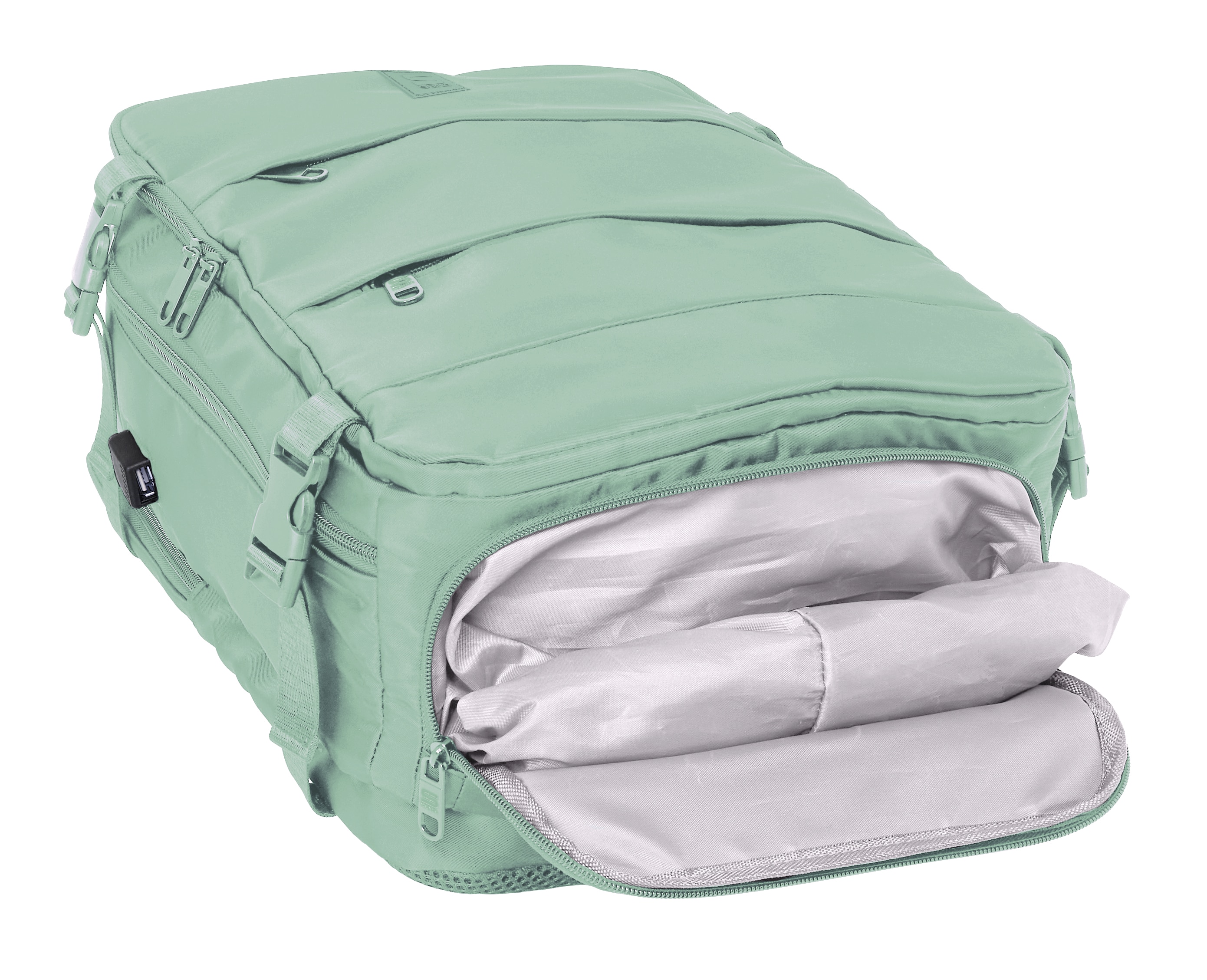 Mochila viaje cabina portátil 15,6'' Safta Aguamarina-8