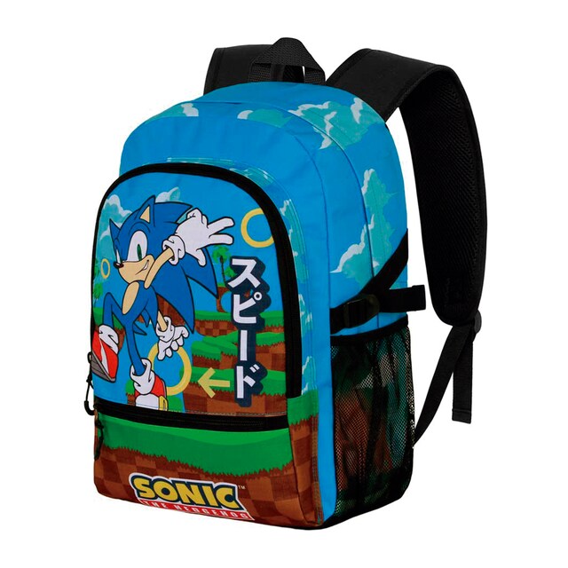 Imagen 0 de Mochila Fight Fan 2.2 Sonic Greenhill Sonic Karactermania azul