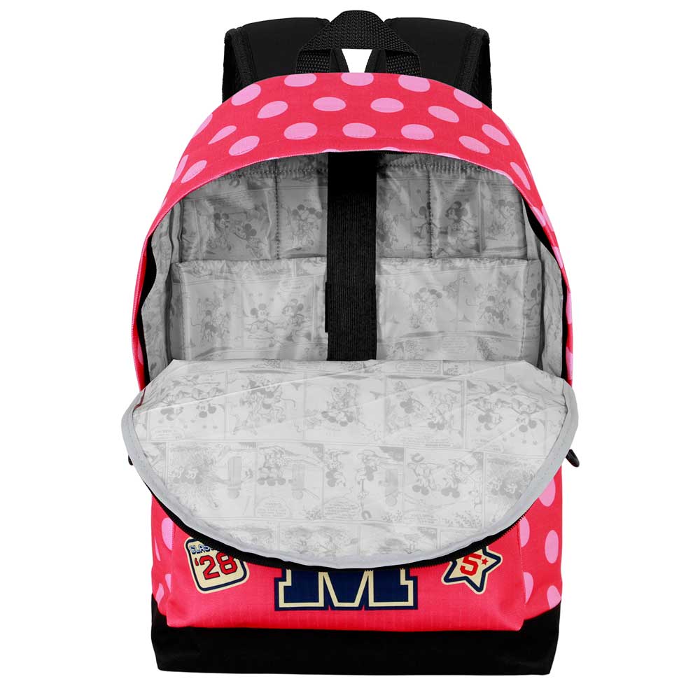 Mochila HS FAN 2.2 Minnie Mouse Class Disney Karactermania rosa Rosa-4