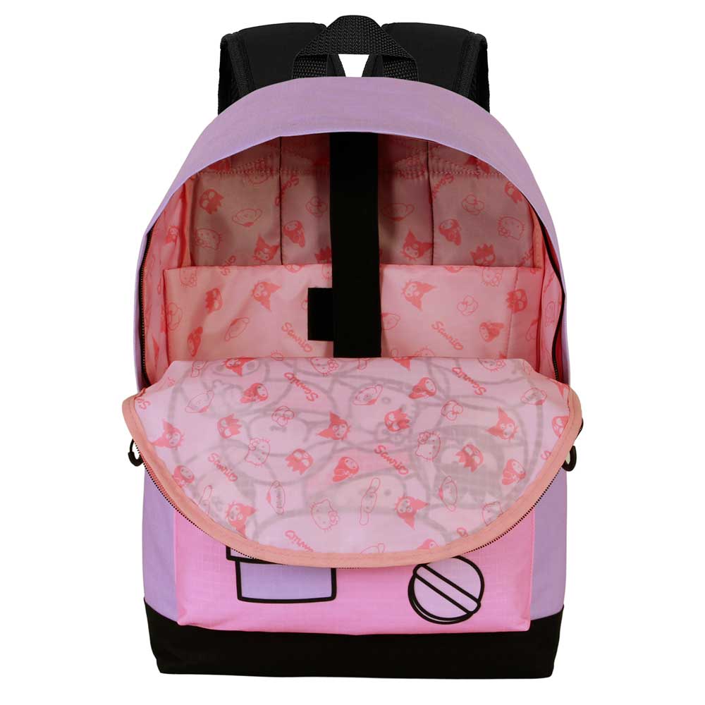 Mochila HS FAN 2.2 Hello Kitty Gashapon Sanrio Karactermania rosa Rosa-4