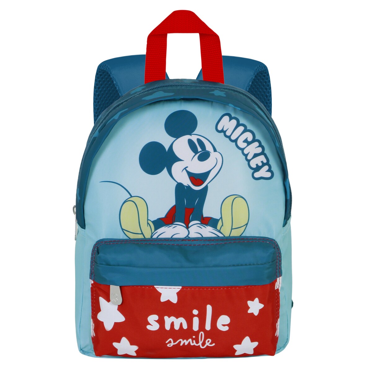 Mochila Preescolar Joy Mickey Mouse Smile Disney Karactermania Verde 2