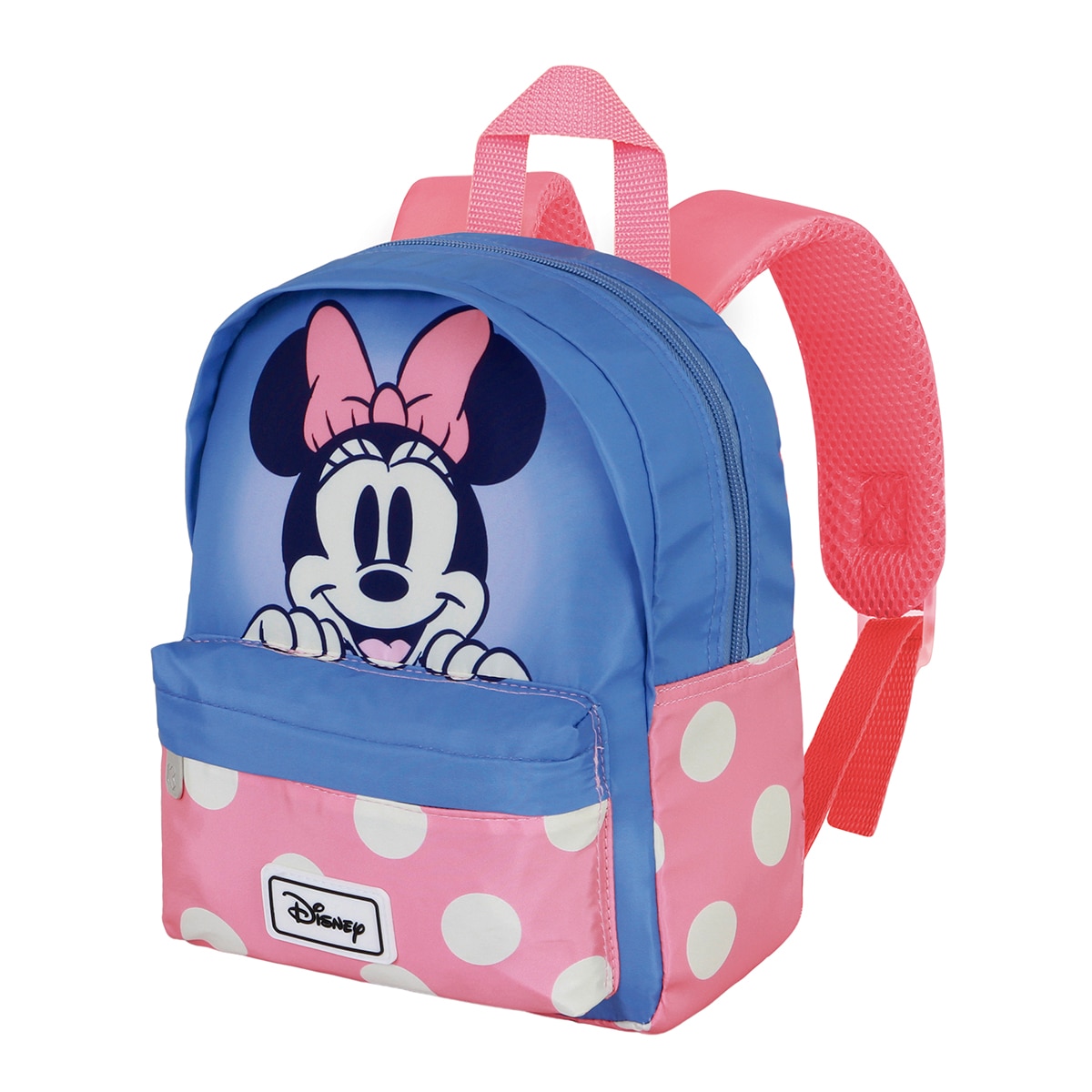 Mochila preescolar joy Minnie mouse dots Disney Karactermania azul 1