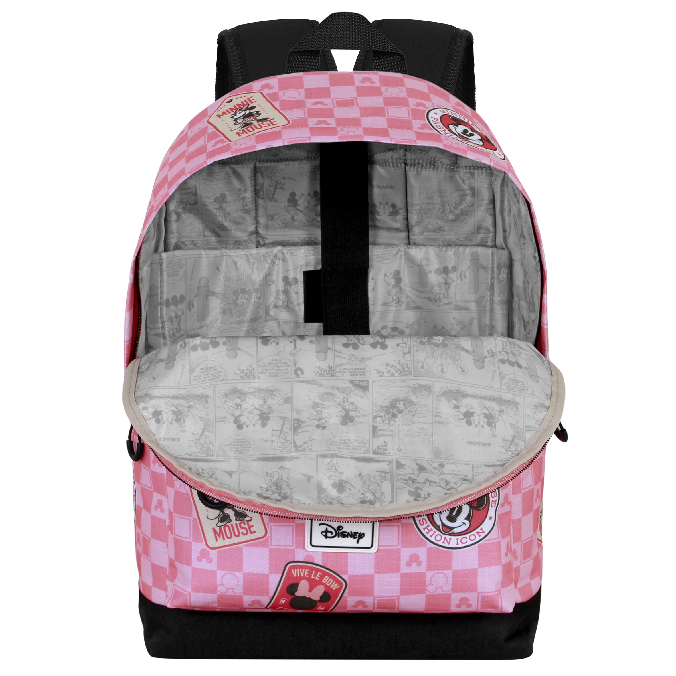 Mochila HS FAN 2.2 Minnie Mouse Journey Disney Karactermania rosa Rosa-4