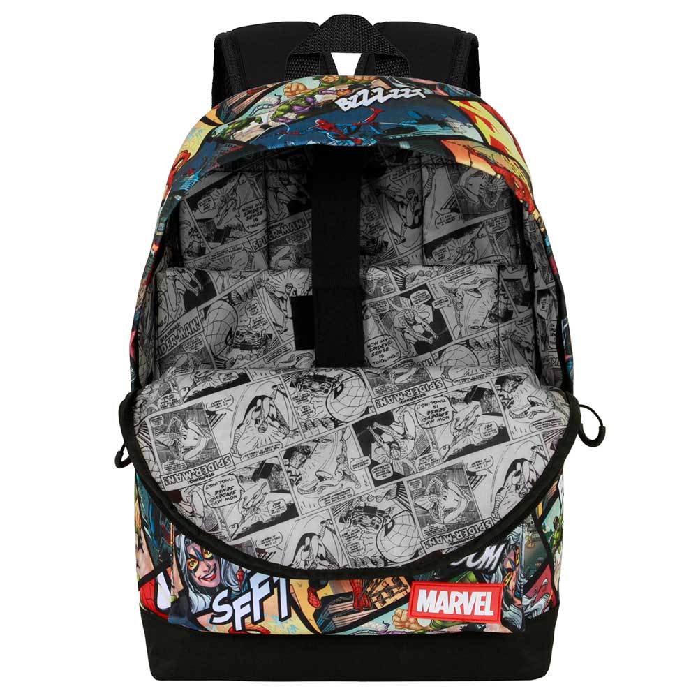Mochila HS FAN 2.2 Spiderman Panels Marvel Karactermania multicolor Multicolor-4
