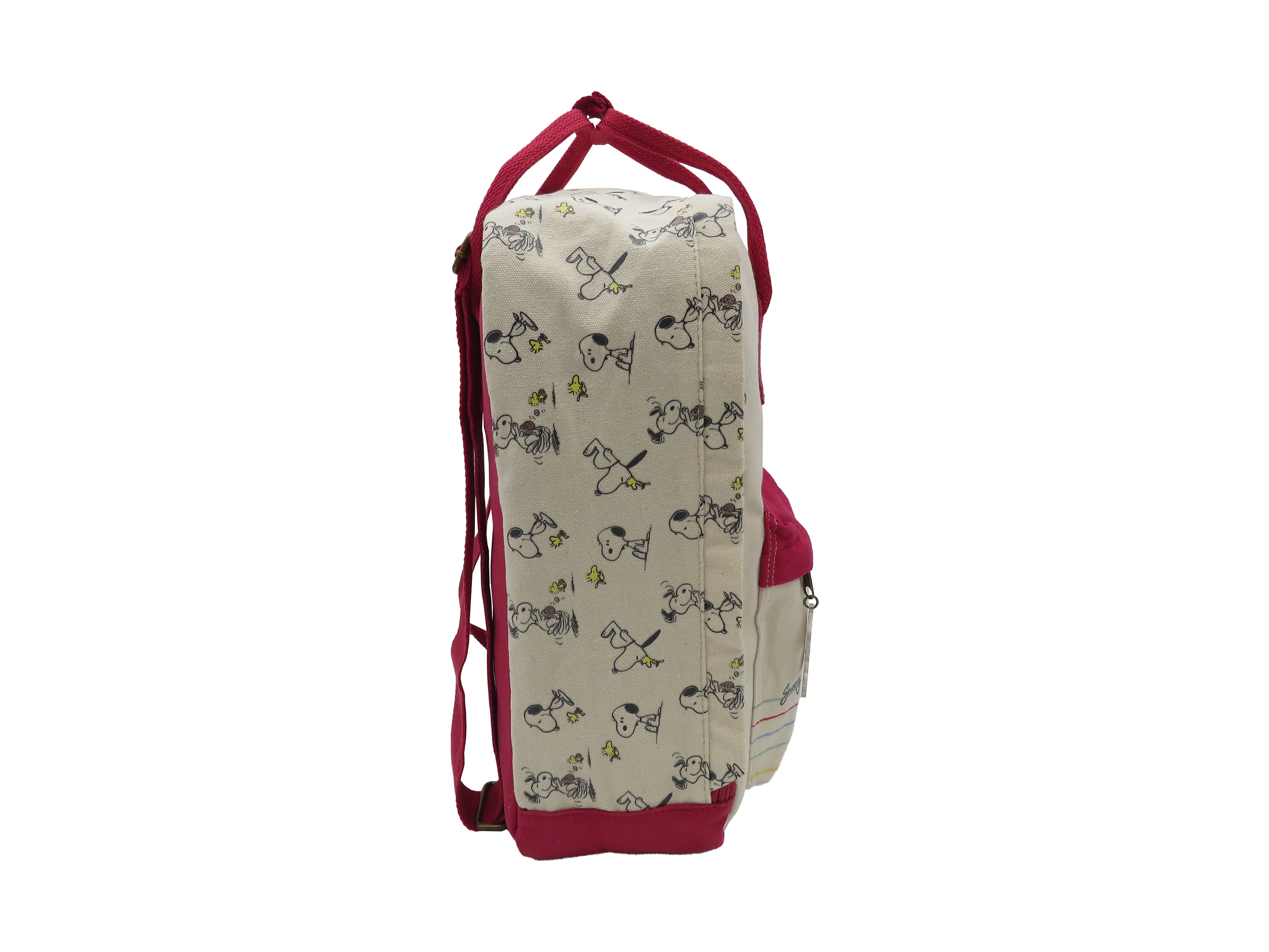 Mochila Fashion Snoopy Bege-2