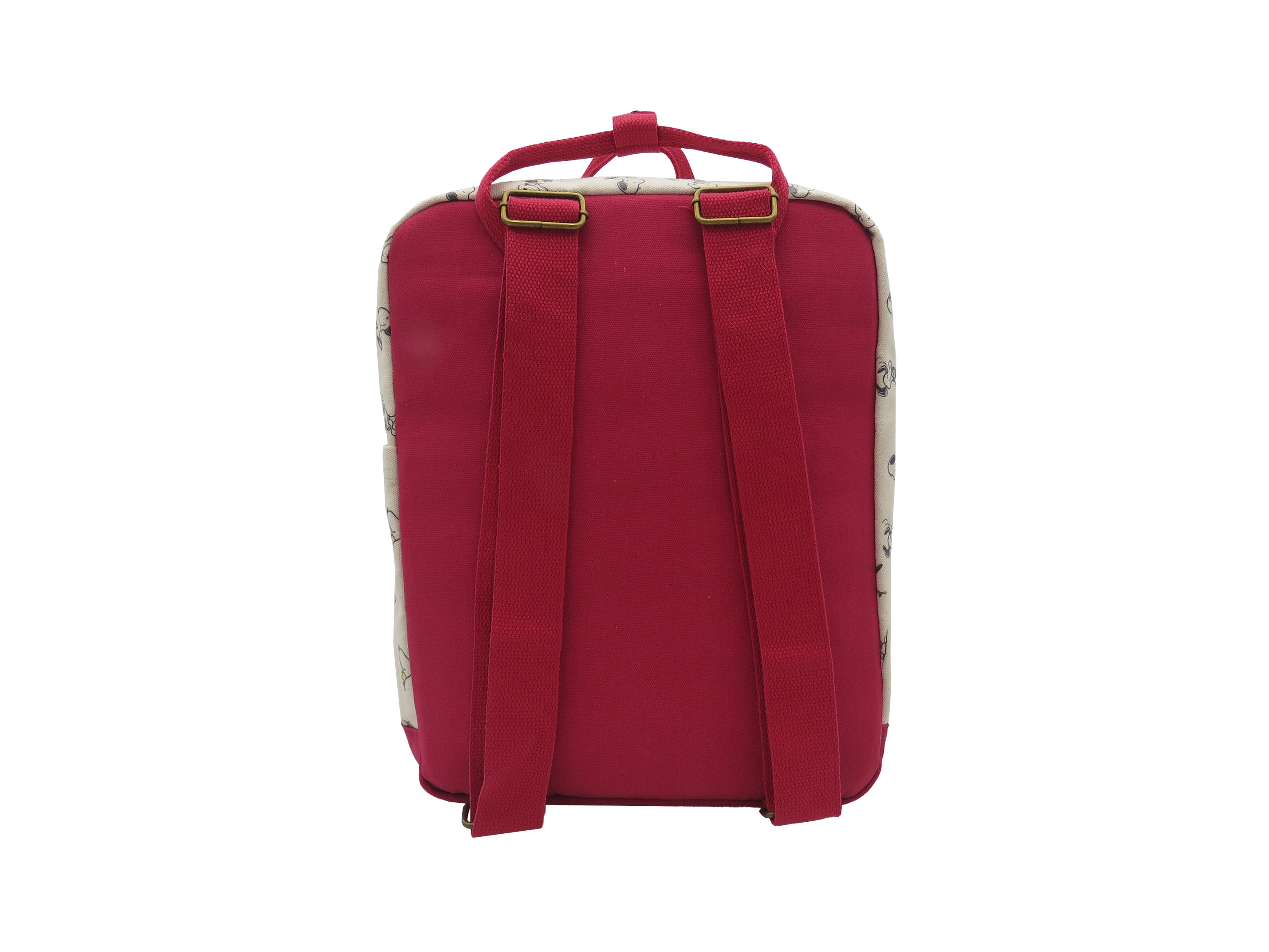Mochila Fashion Snoopy Bege-3