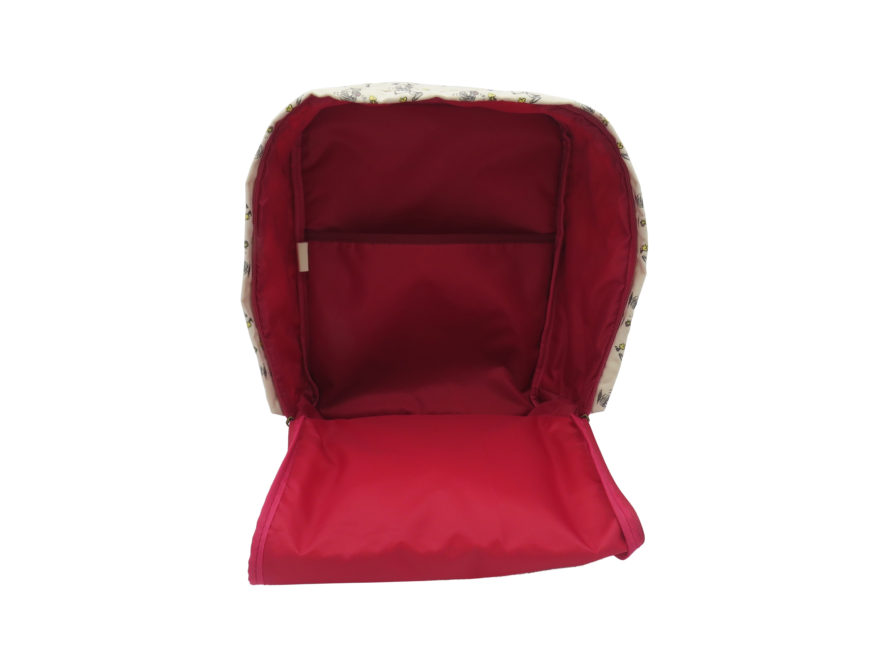 Mochila Fashion Snoopy Bege-6