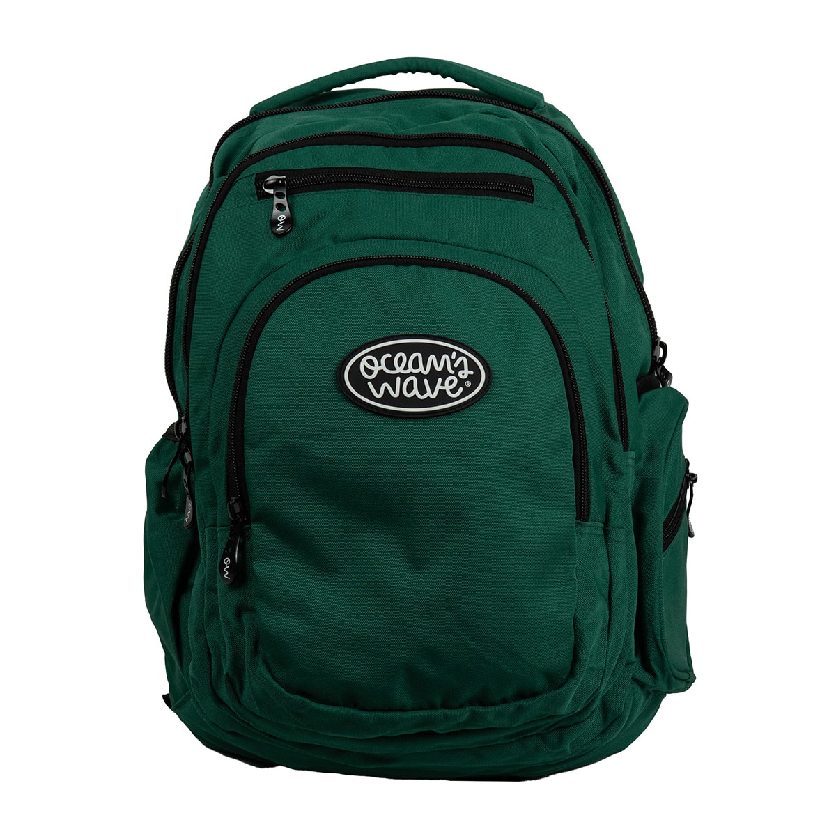 Imagem 0 de Mochila verde lisa com vários fechos Ocean's Wave