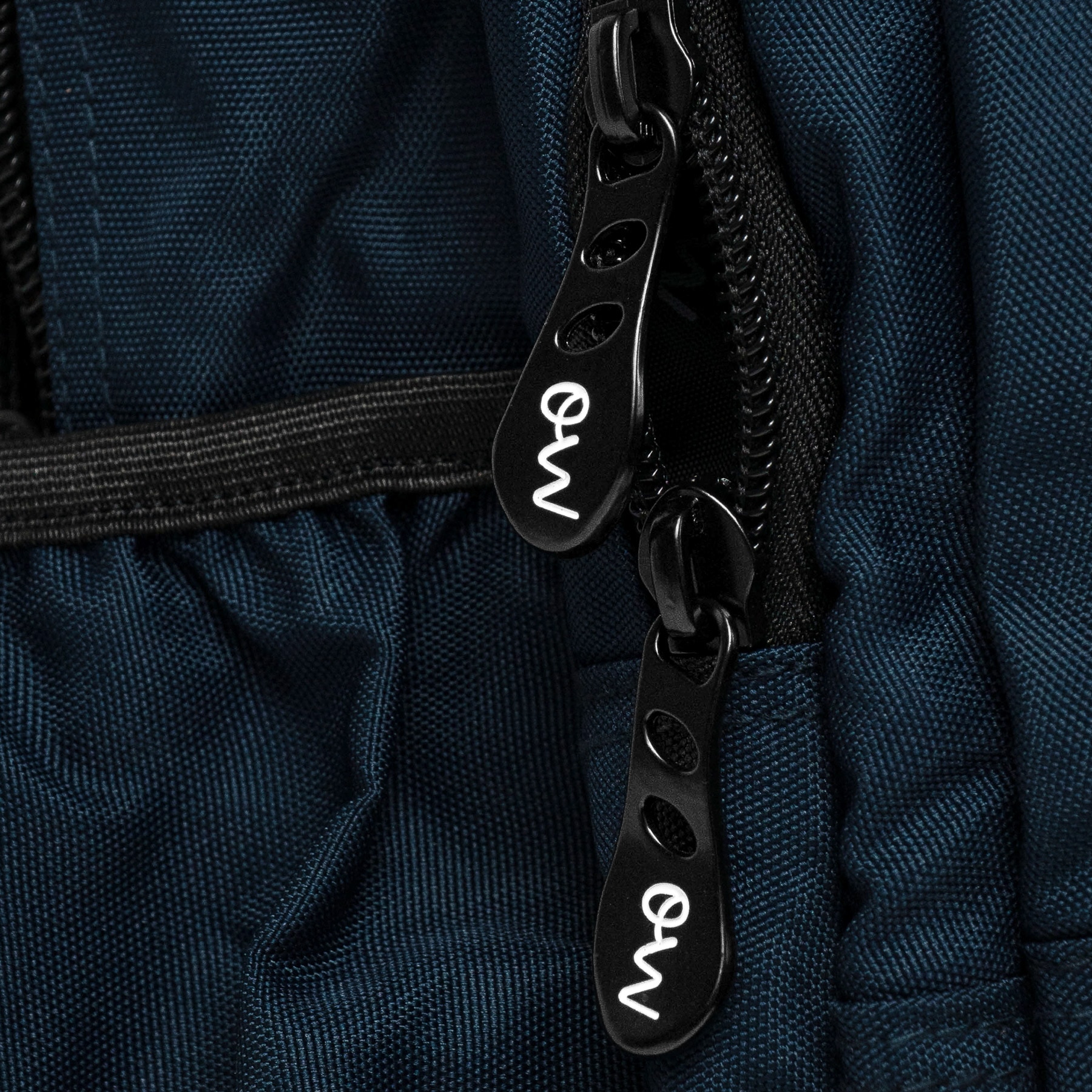 Mochila Multizipper Azul lisa Ocean's Wave Azul-5
