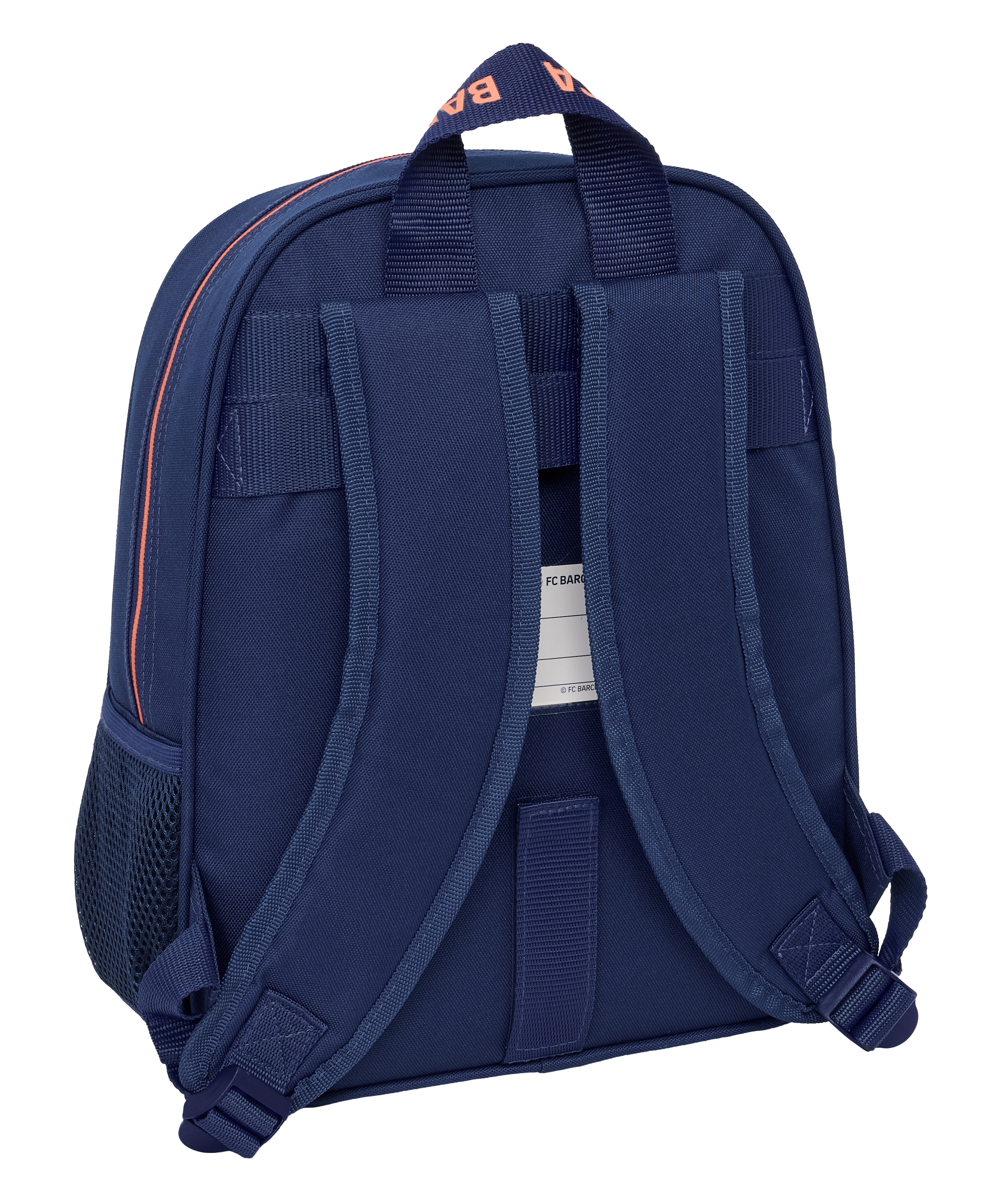 Mochila infantil adaptável ao carrinho F.C. Barcelona azul marinho Azul-marinho-2