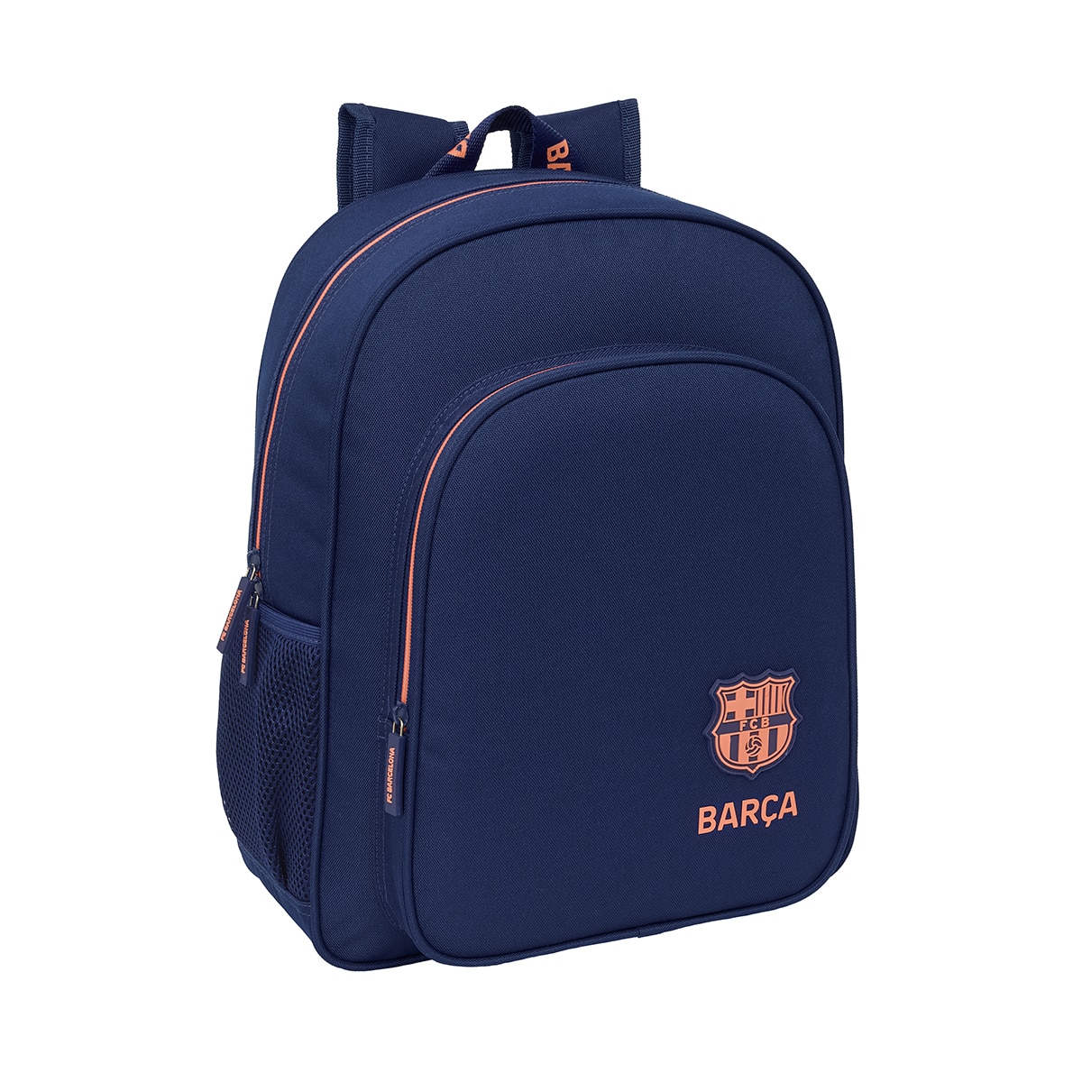 Imagen 0 de Mochila junior adaptable a carro F.C. Barcelona azul marino