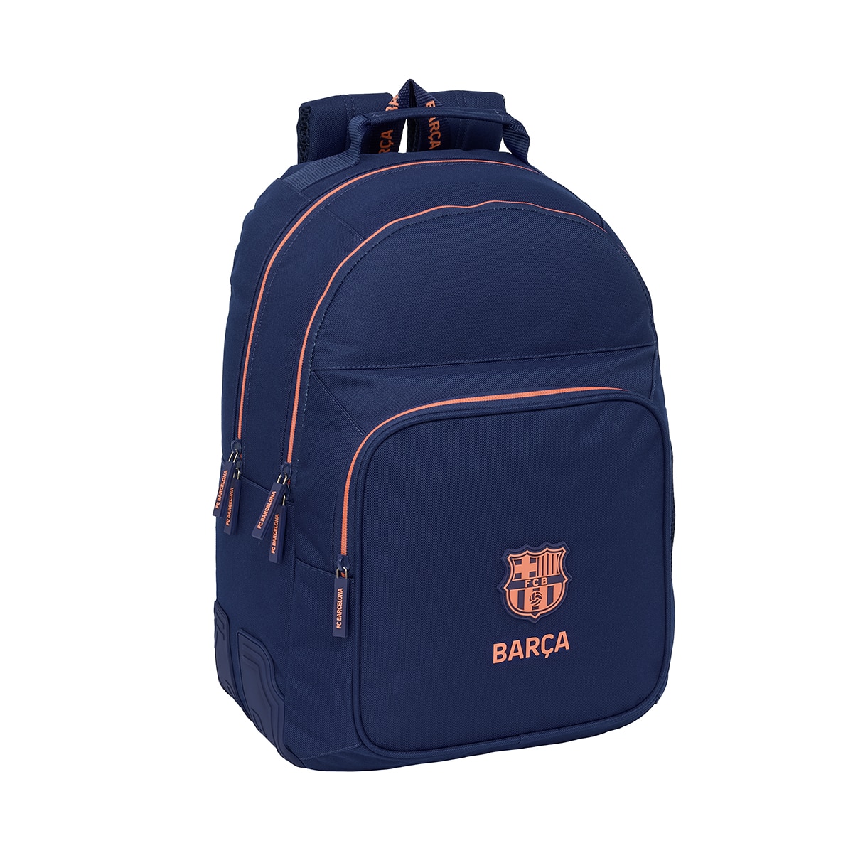 Imagen 0 de Mochila doble con cantoneras adaptable a carro F.C. Barcelona azul marino