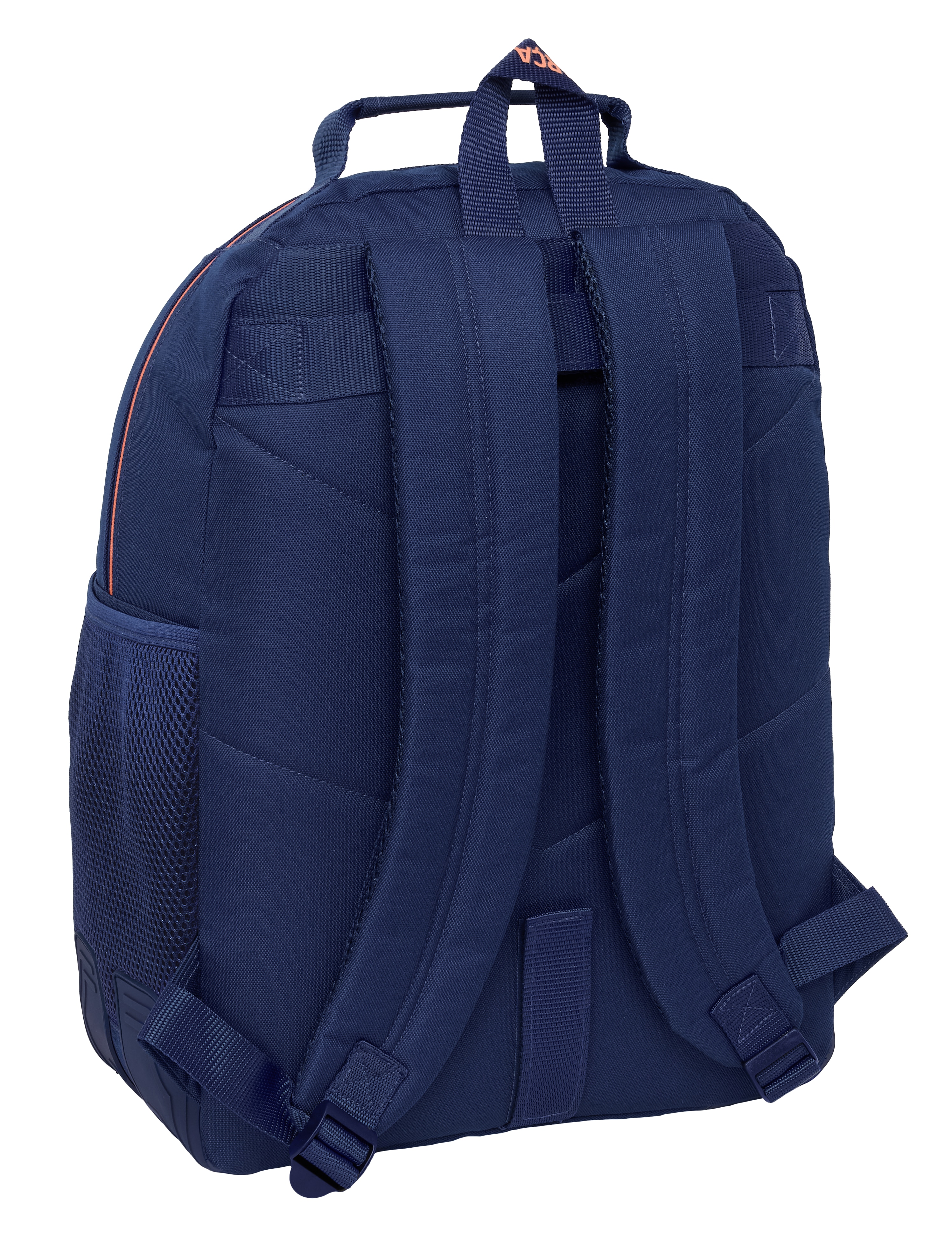 Mochila doble con cantoneras adaptable a carro F.C. Barcelona azul marino Azul marino-2
