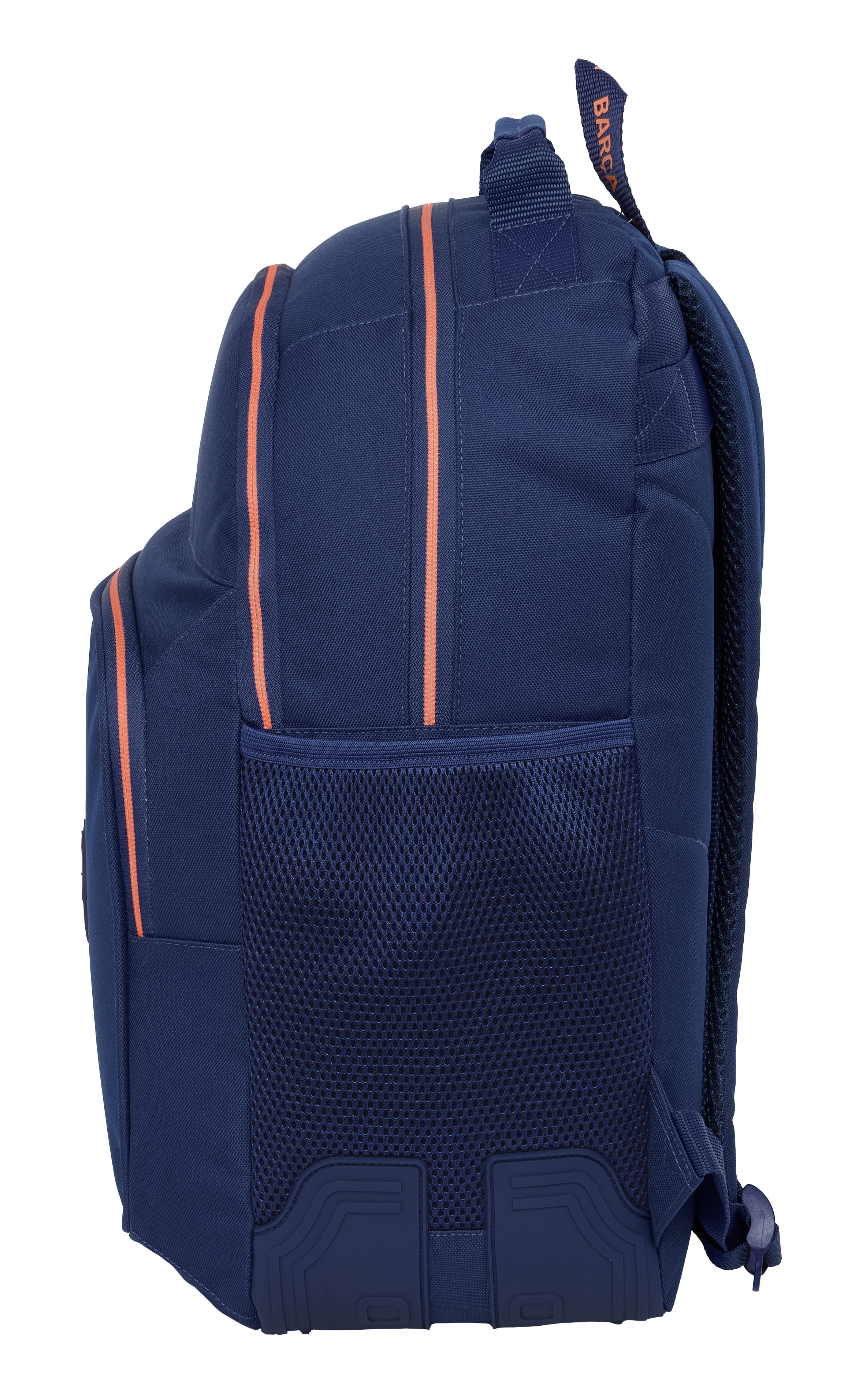 Mochila doble con cantoneras adaptable a carro F.C. Barcelona azul marino Azul marino-3