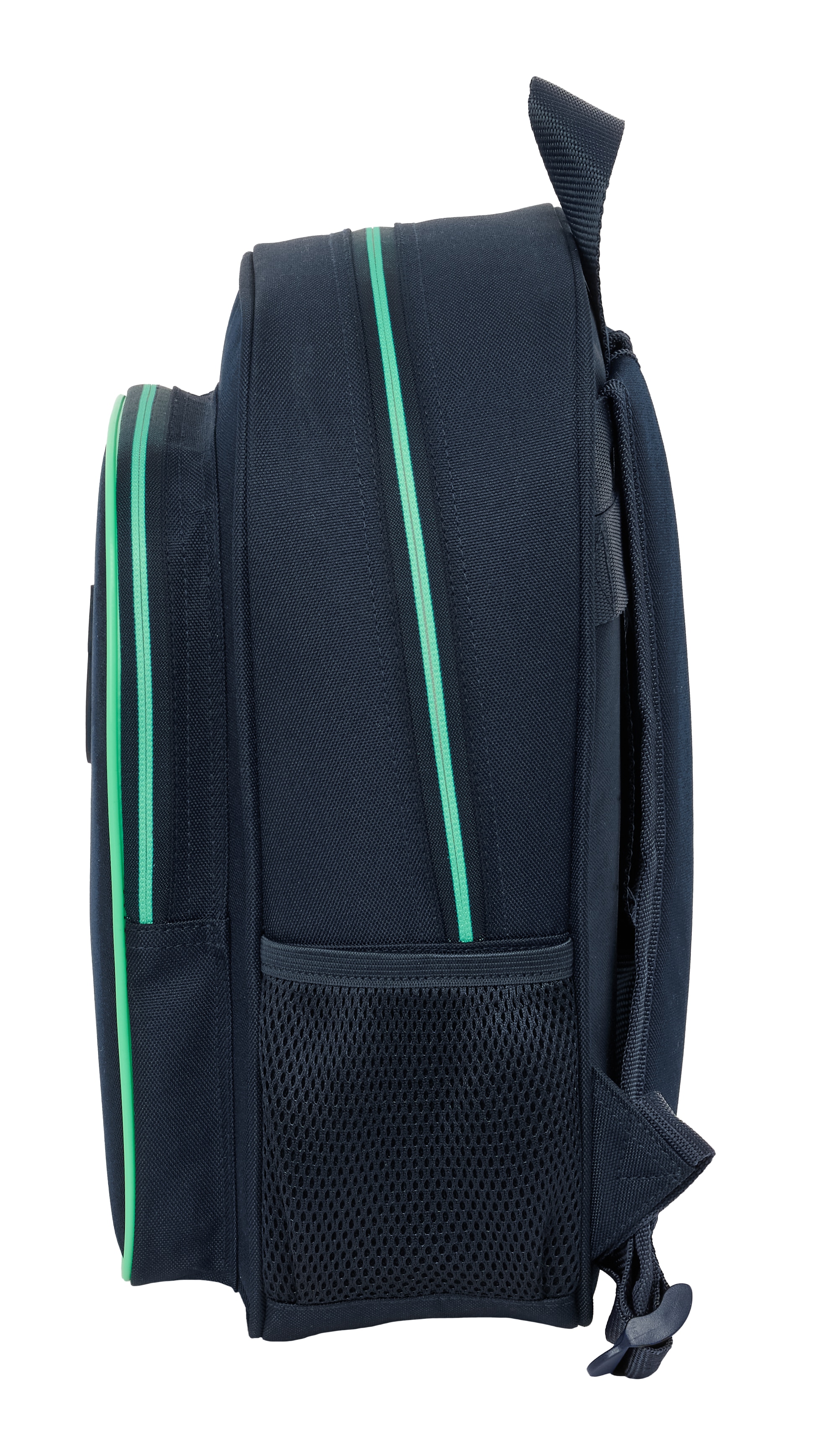 Mochila infantil adaptable a carro Real Madrid azul marino Azul Marino oscuro-3
