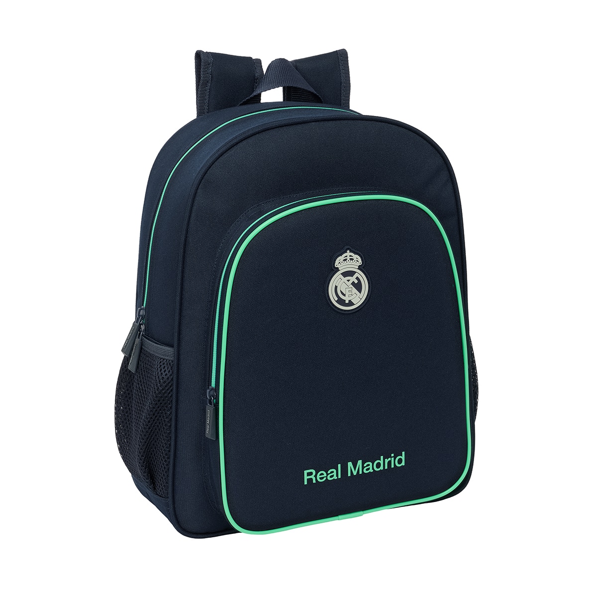 Imagen 0 de Mochila junior adaptable a carro Real Madrid azul marino