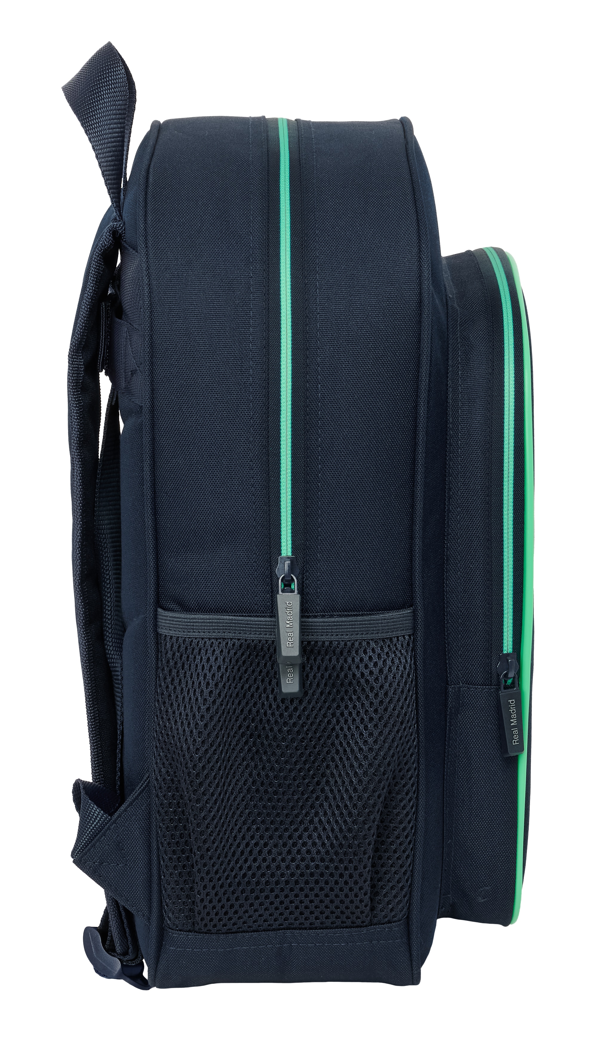 Mochila junior adaptable a carro Real Madrid azul marino Azul Marino oscuro-3