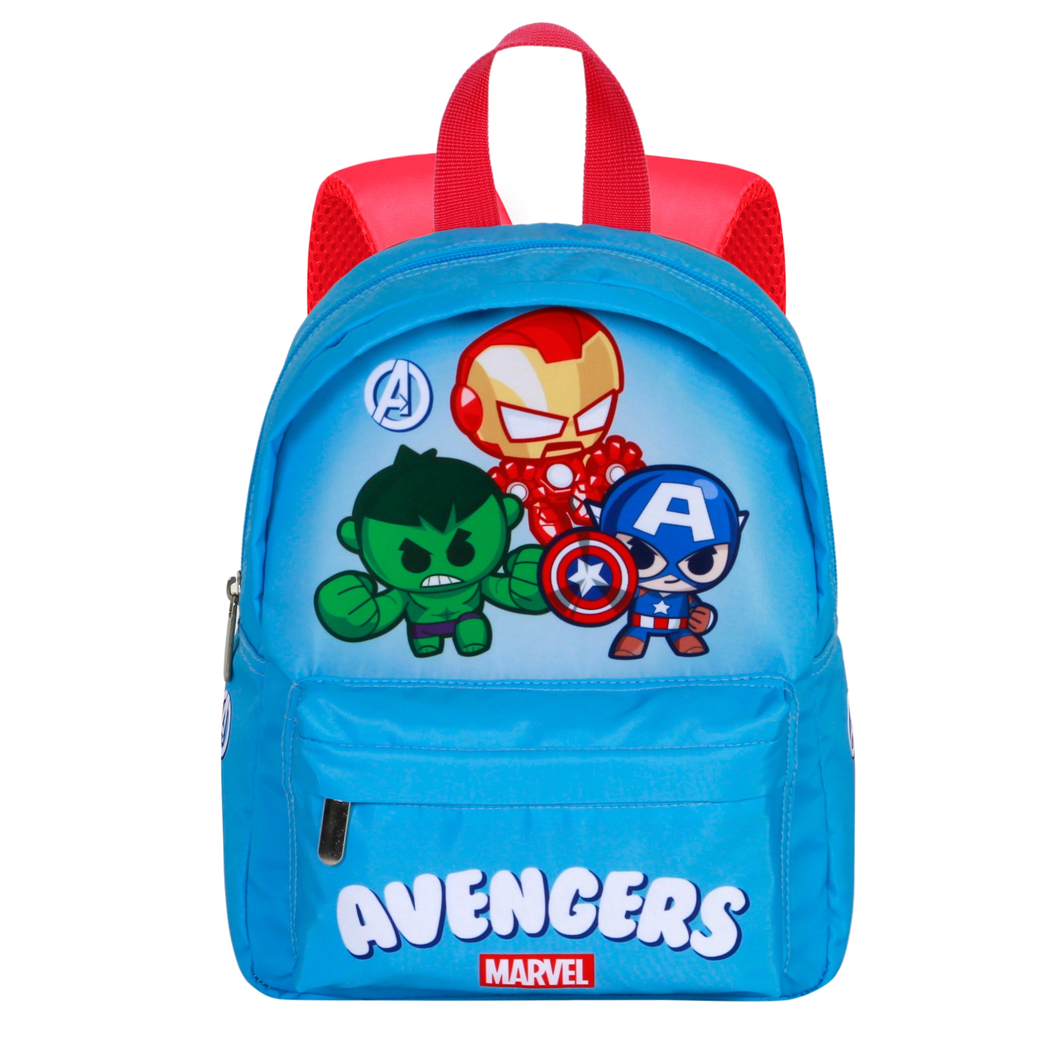 Mochila preescolar joy los vengadores team Marvel Karactermania azul Azul-2