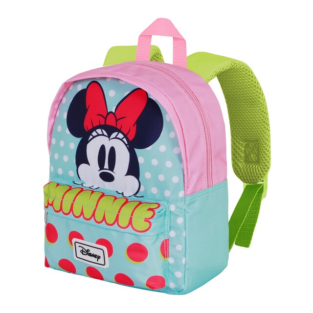 Imagen 0 de Mochila preescolar joy Minnie mouse fluor Disney Karactermania verde fluor