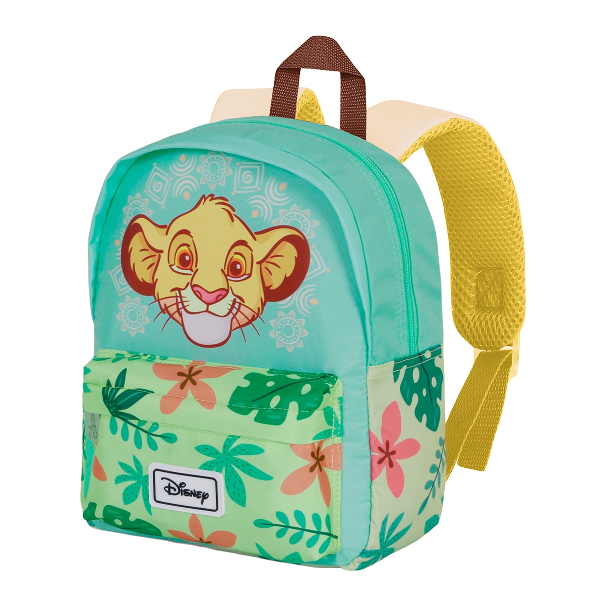 Mochila preescolar joy el rey león jungle Disney Karactermania verde Verde-1