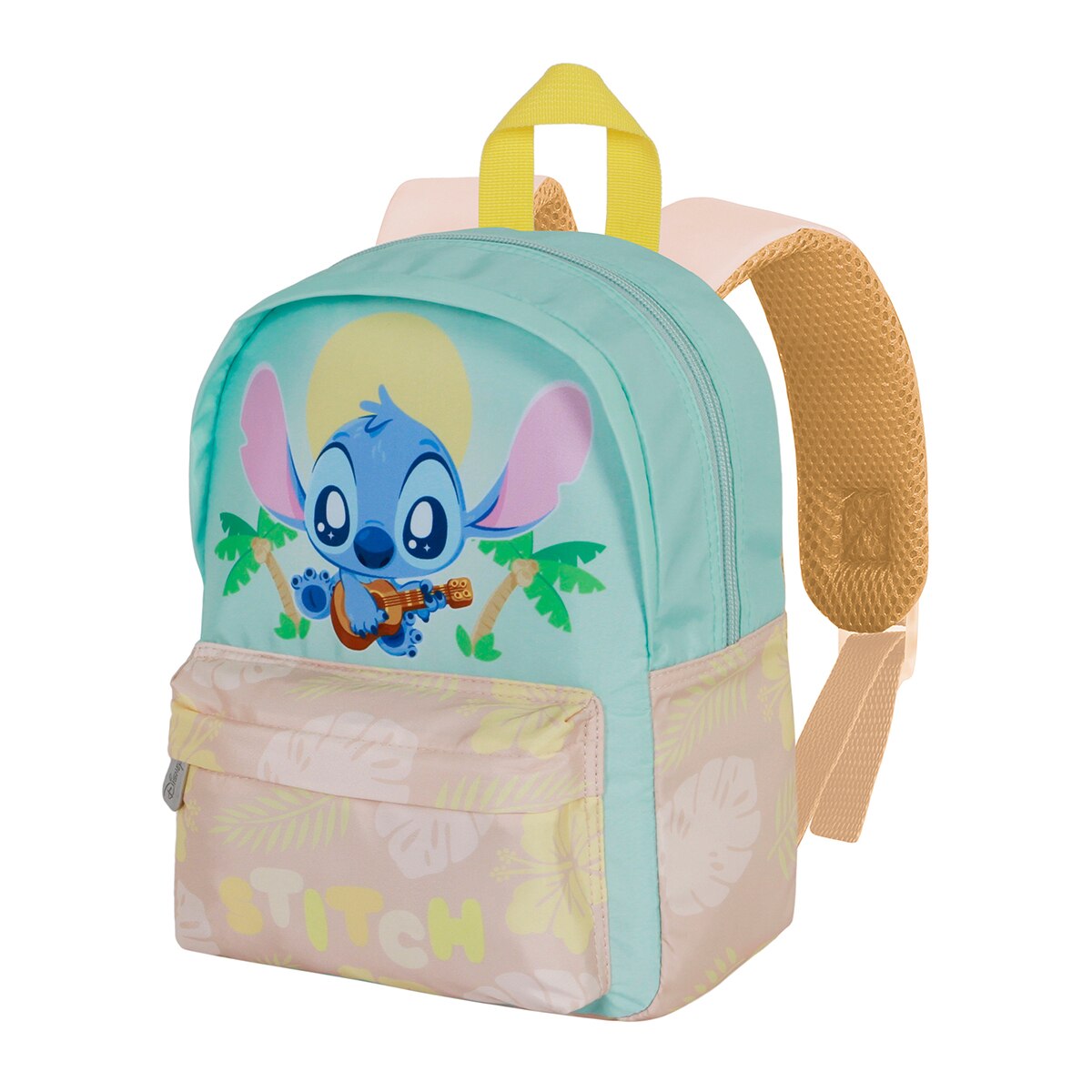 Imagem 0 de Mochila pré-escolar Joy Lilo e Stitch Music Disney Karactermania verde