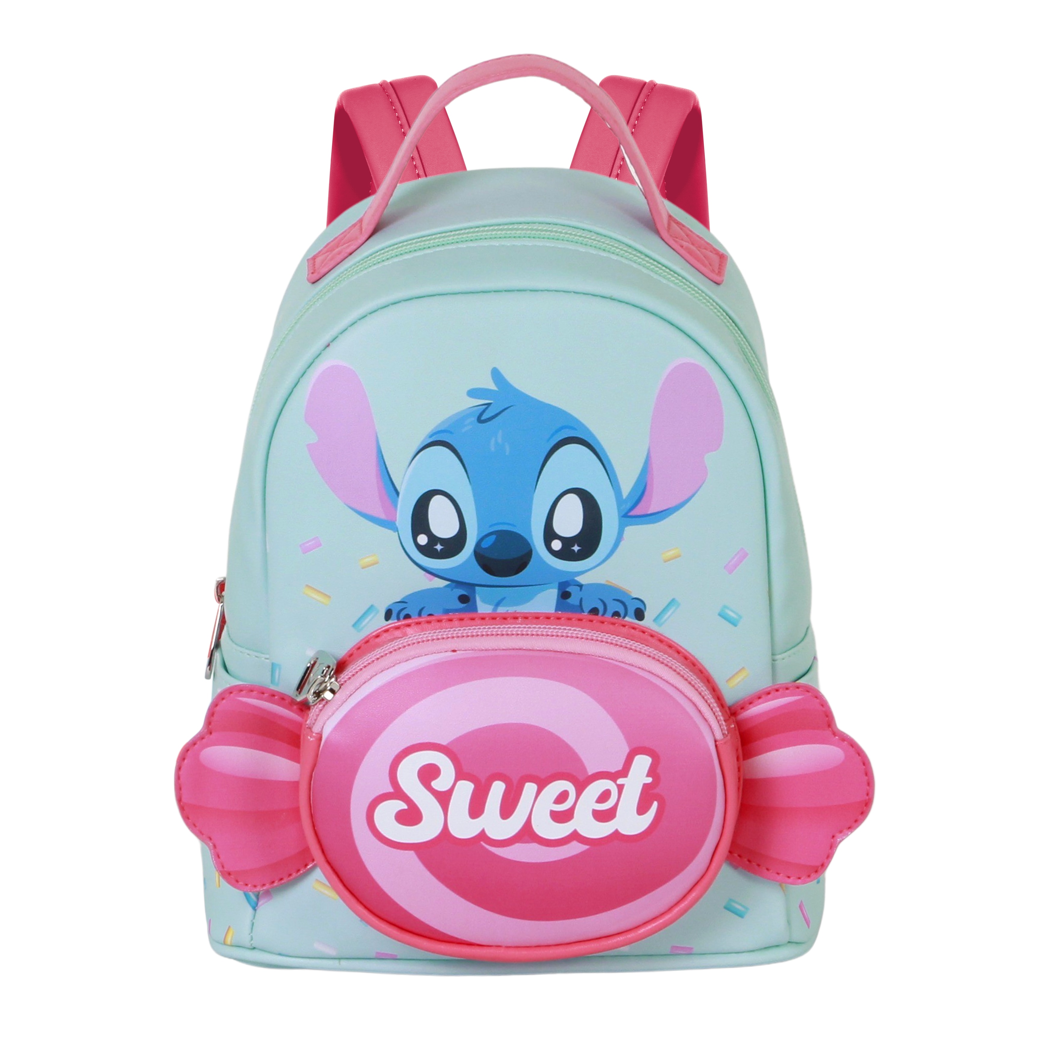Mochila heady pequeña Lilo y Stitch candy Disney Karactermania turquesa Turquesa-2