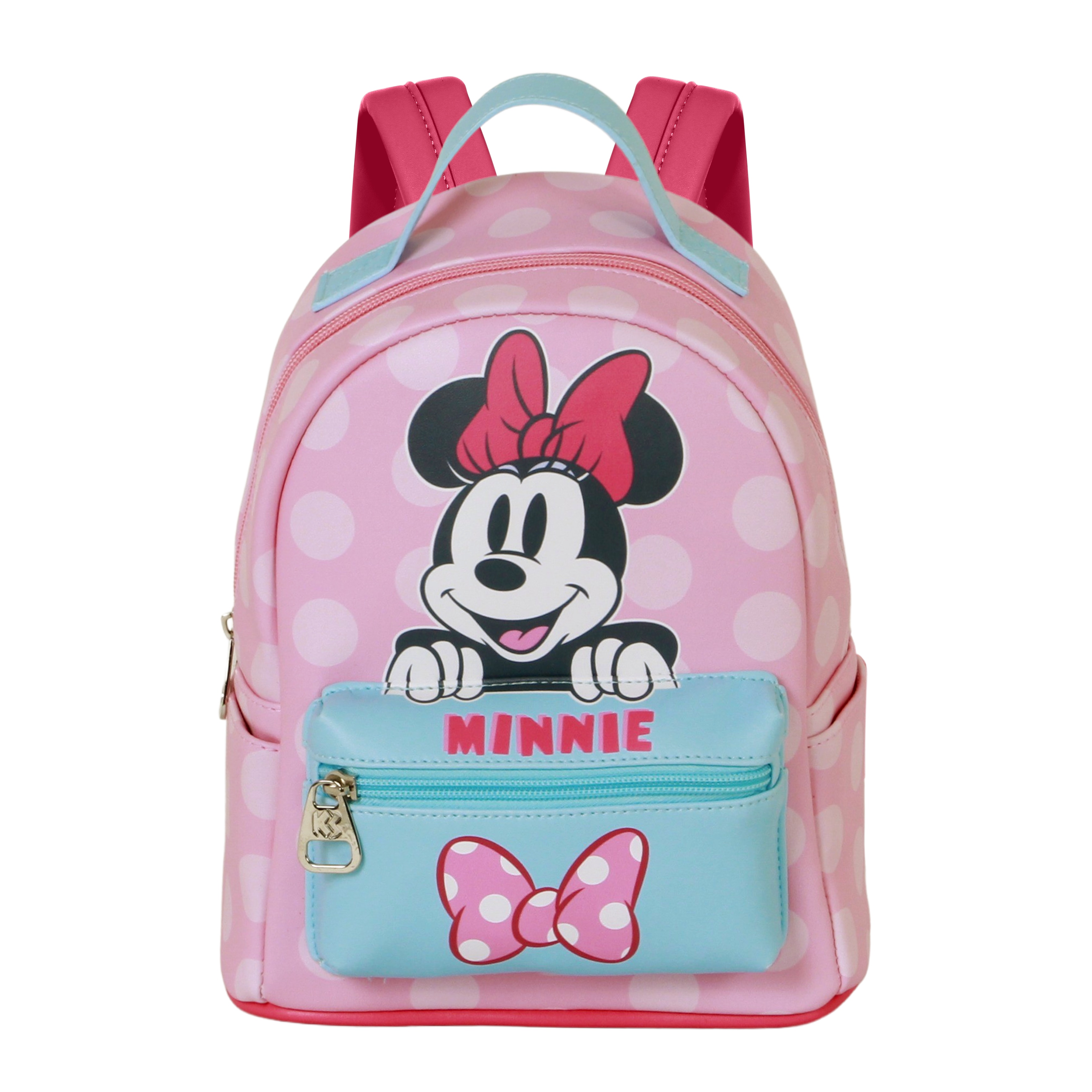 Mochila heady pequeña Minnie mouse ribbon Disney Karactermania rosa Rosa-2