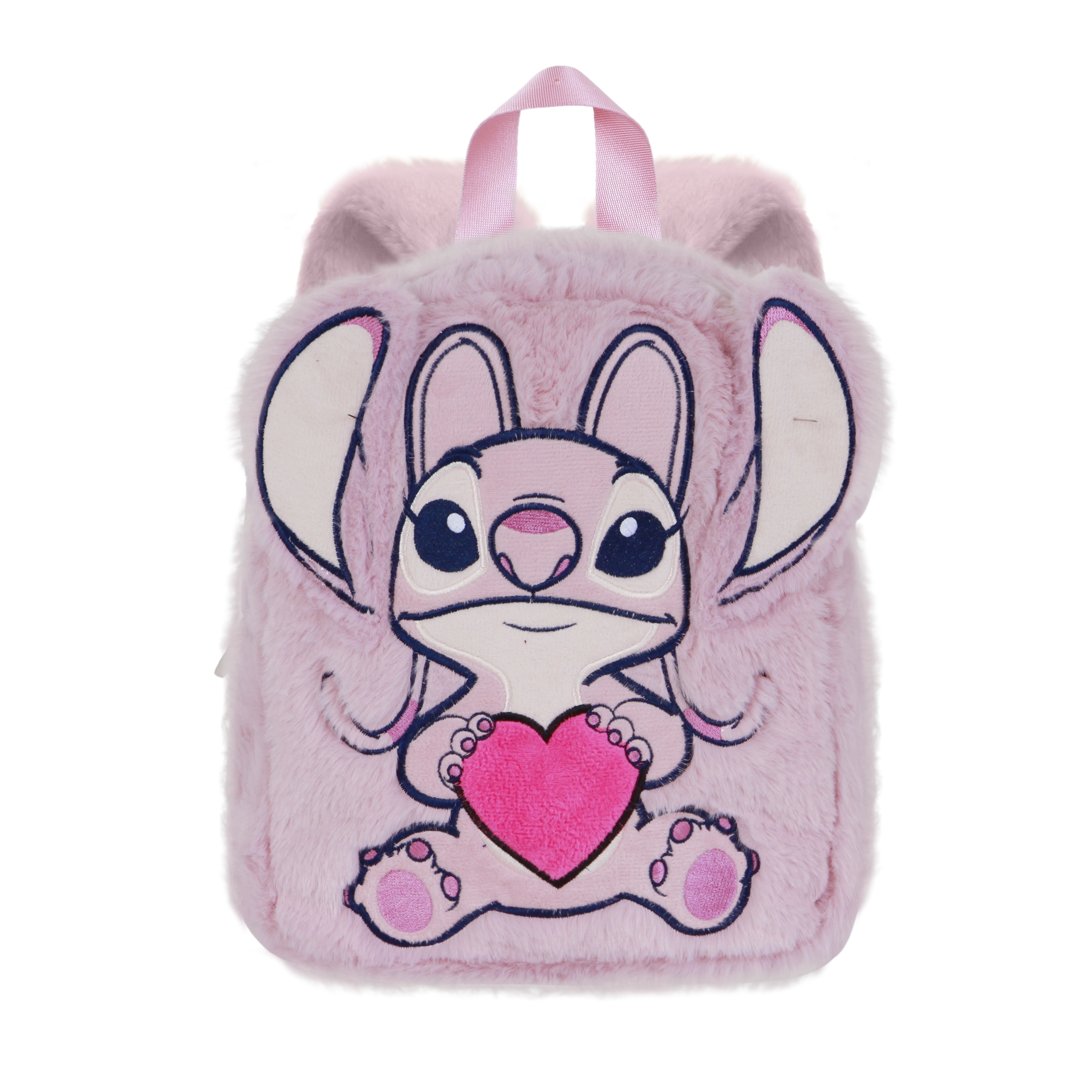Mochila plush Lilo y Stitch angel heart Disney Karactermania rosa Rosa-2