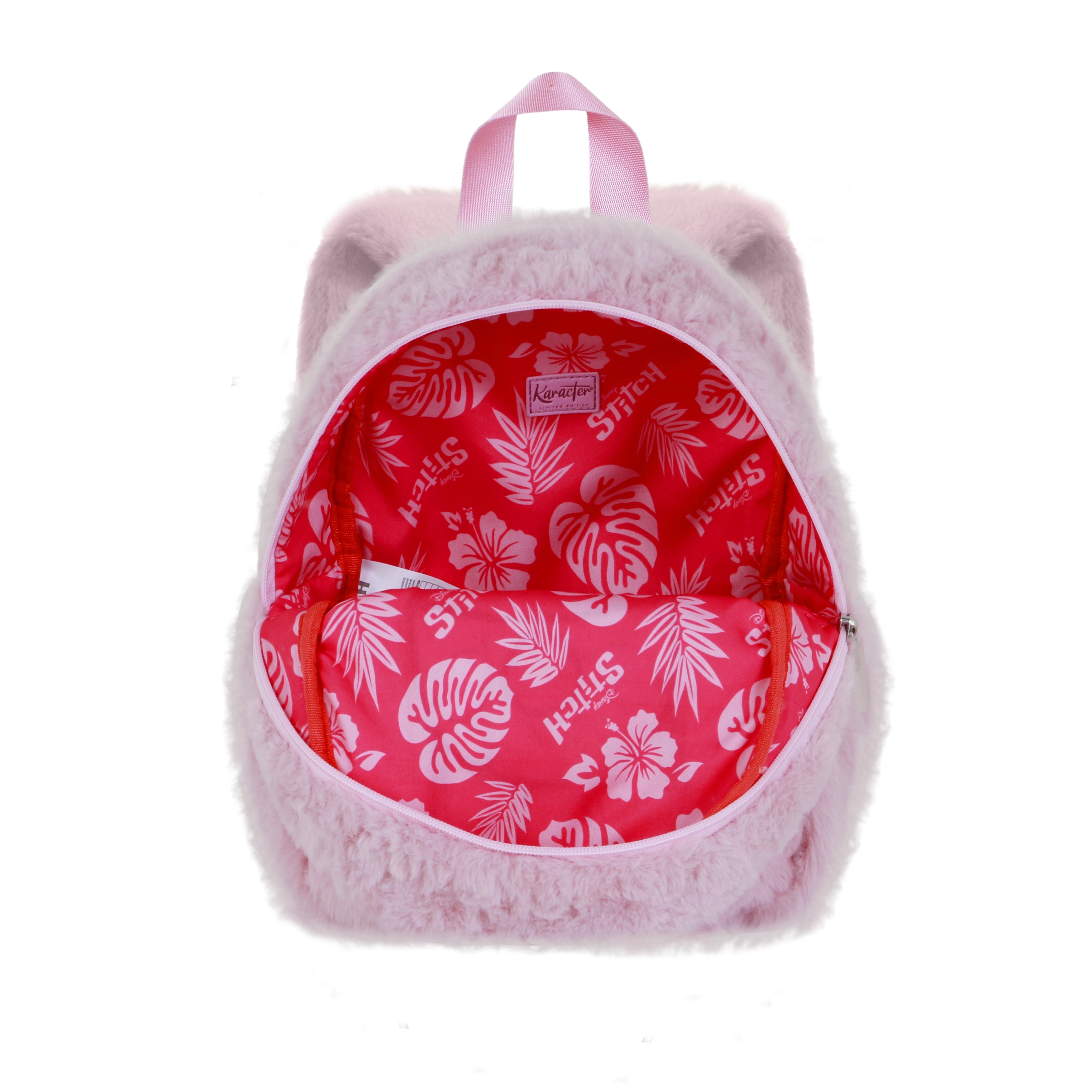Mochila plush Lilo y Stitch angel heart Disney Karactermania rosa Rosa-4
