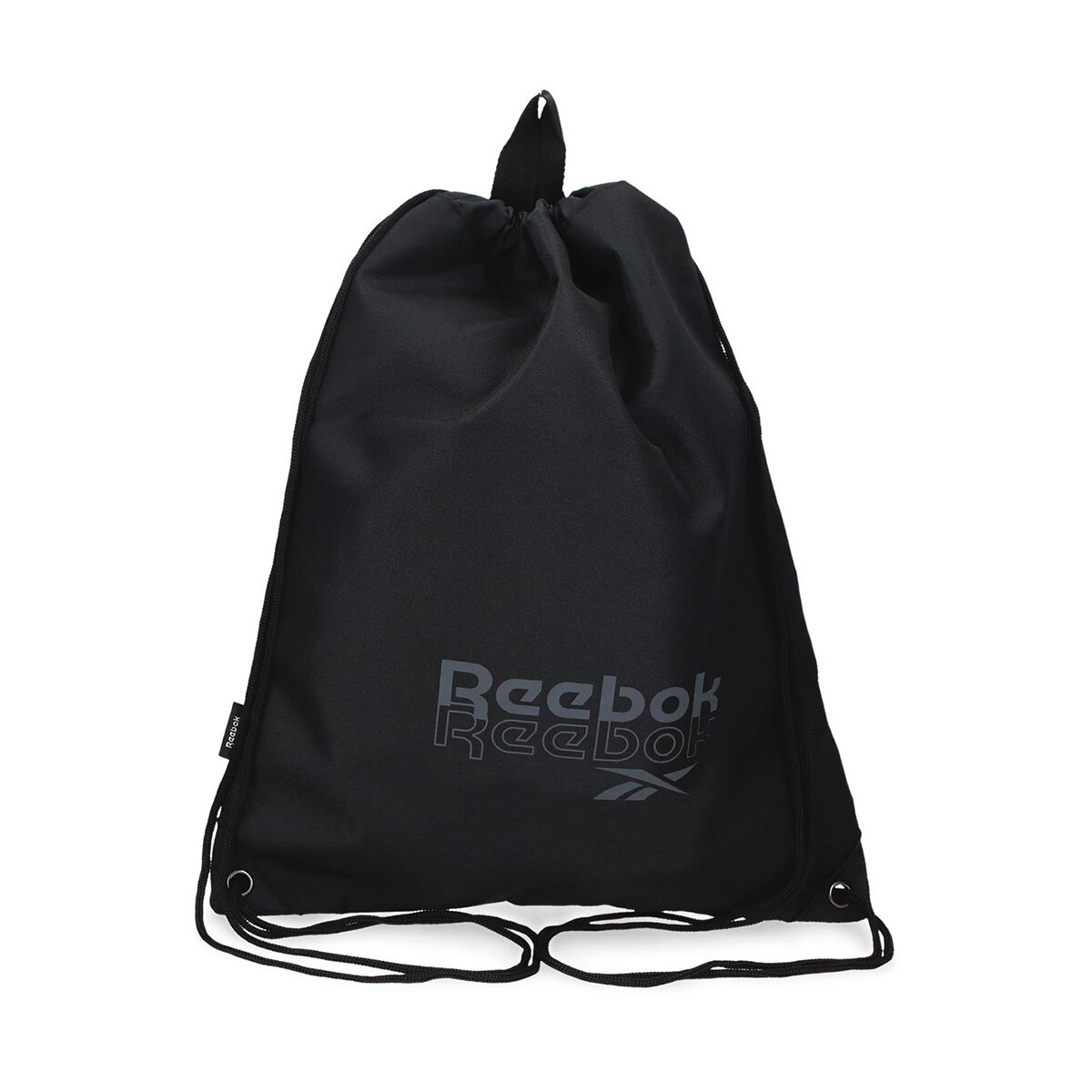 Imagem 0 de Mochila preta Reebok Ona com cordão