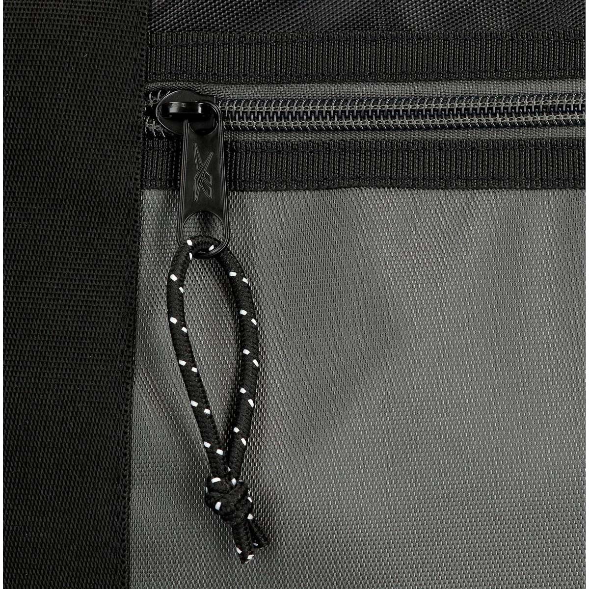 Mochila preta Reebok Arlo de 46 cm com dois compartimentos Preto-10