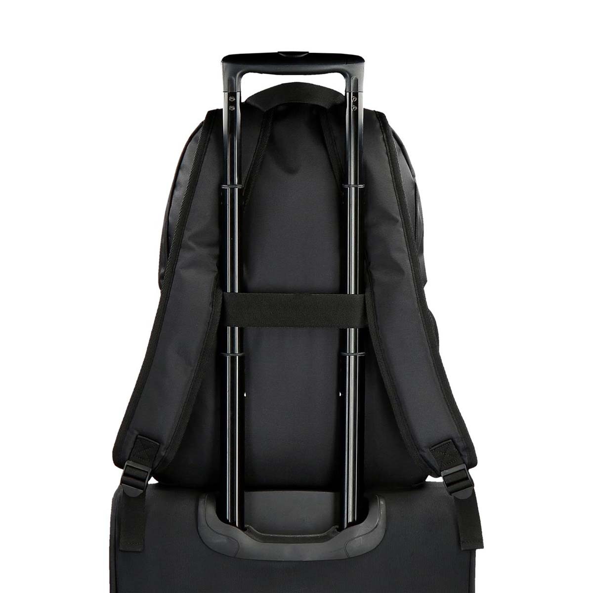 Mochila preta Reebok Arlo de 46 cm com dois compartimentos Preto-12