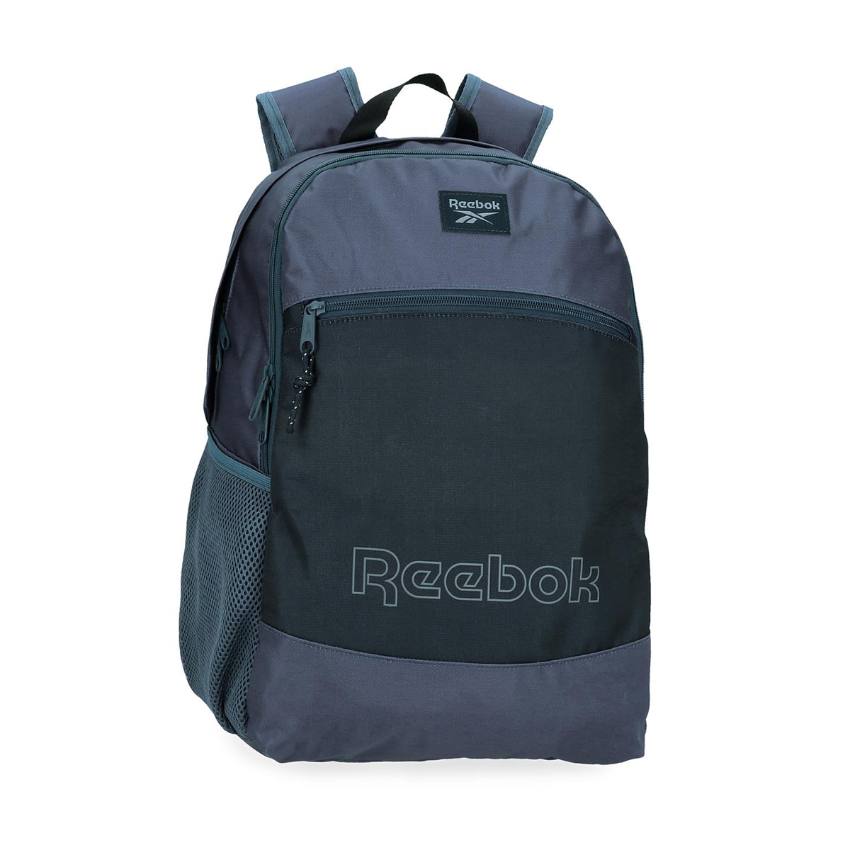 Imagem 0 de Mochila Reebok Arlo de 46 cm azul-marinho com dois compartimentos