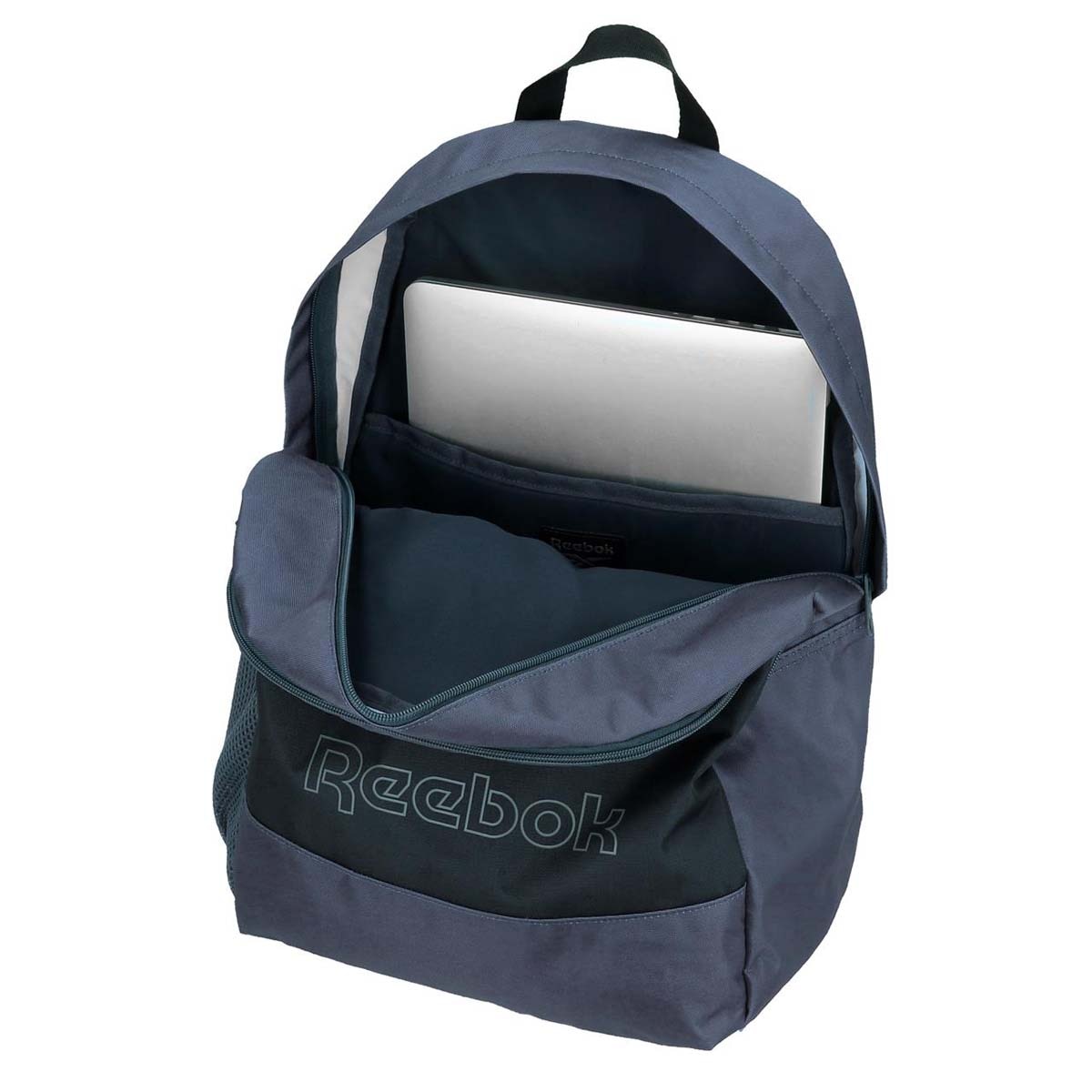 Mochila Reebok Arlo de 46 cm azul-marinho com dois compartimentos Azul-4