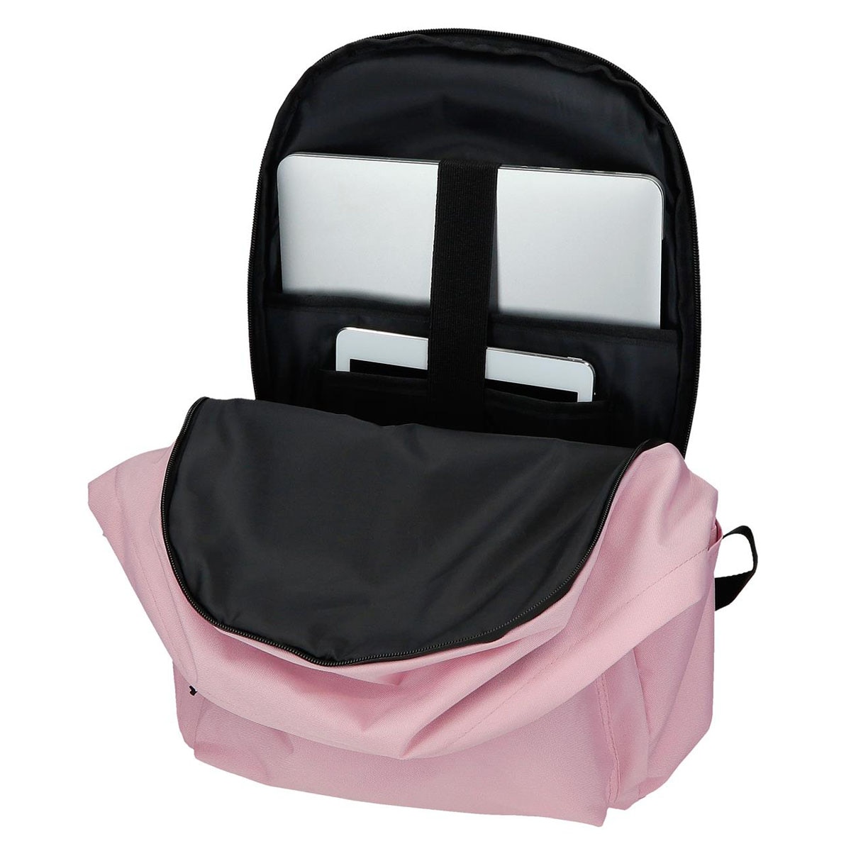 Mochila Escolar Portaordenador dos compartimentos Reebok Boston Rosa Rosa-7